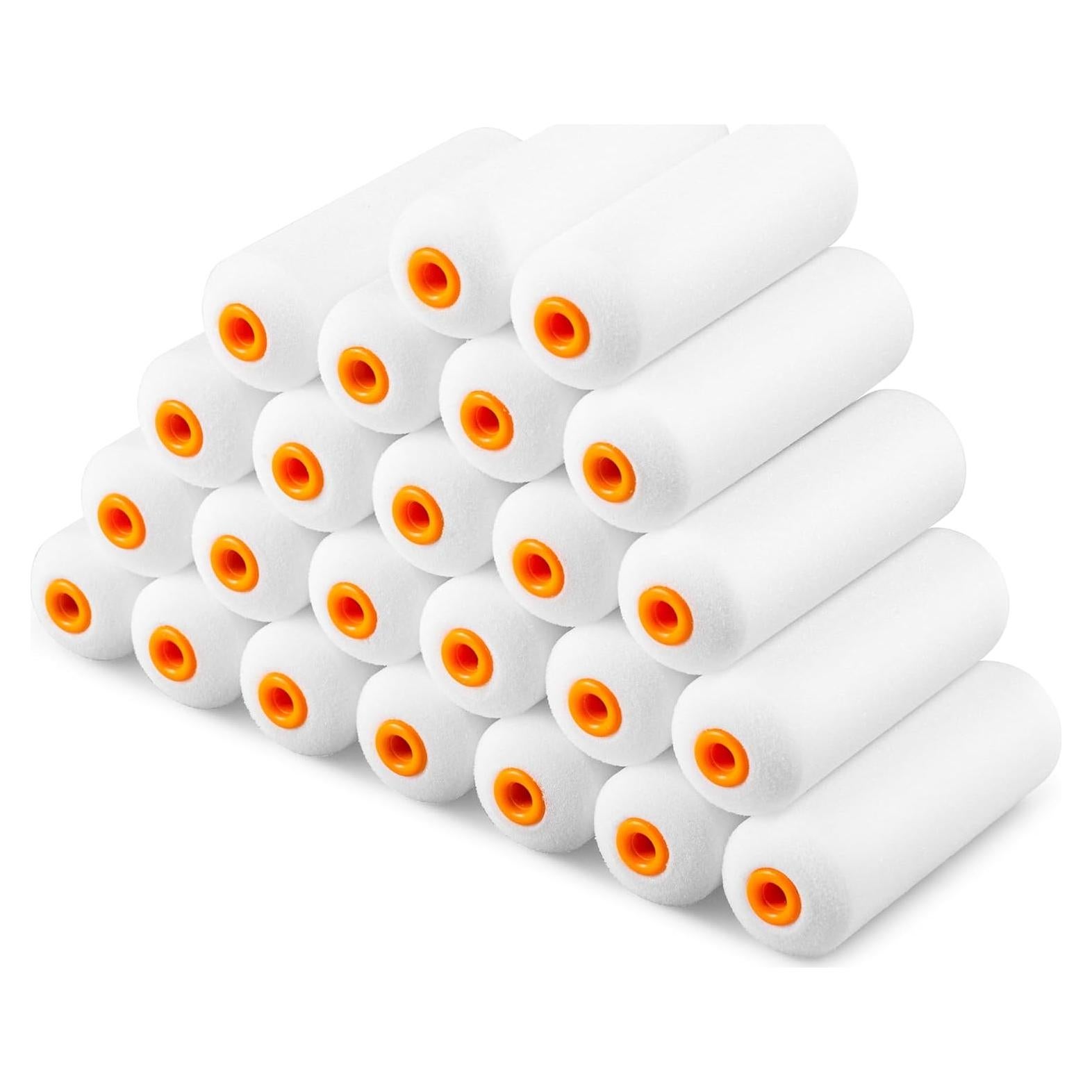 Rodillos de Pintura de Espuma Voomey 4" - Paquete de 24 Unidades