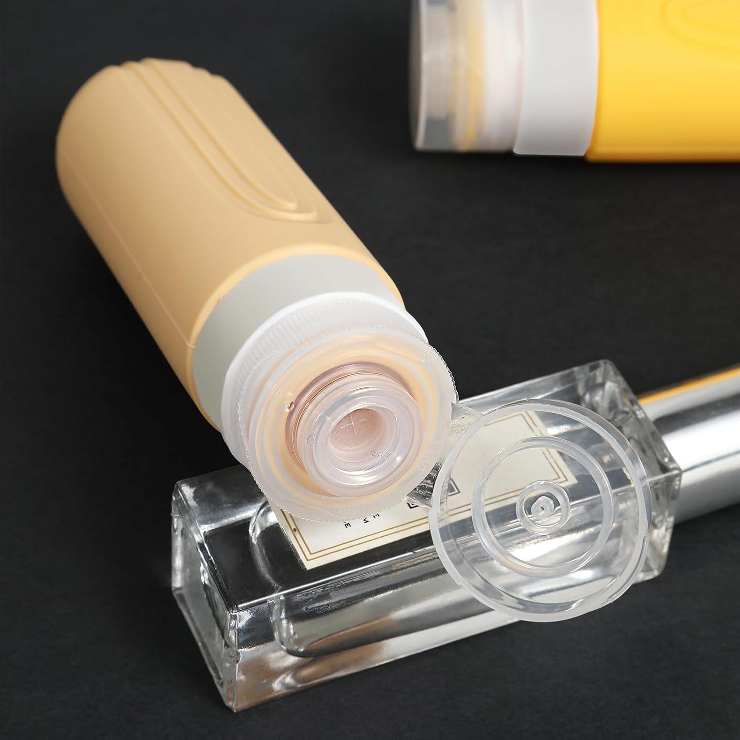 Botellas de Viaje CHEODIN 5 Piezas 88.7ml Aprobadas por TSA