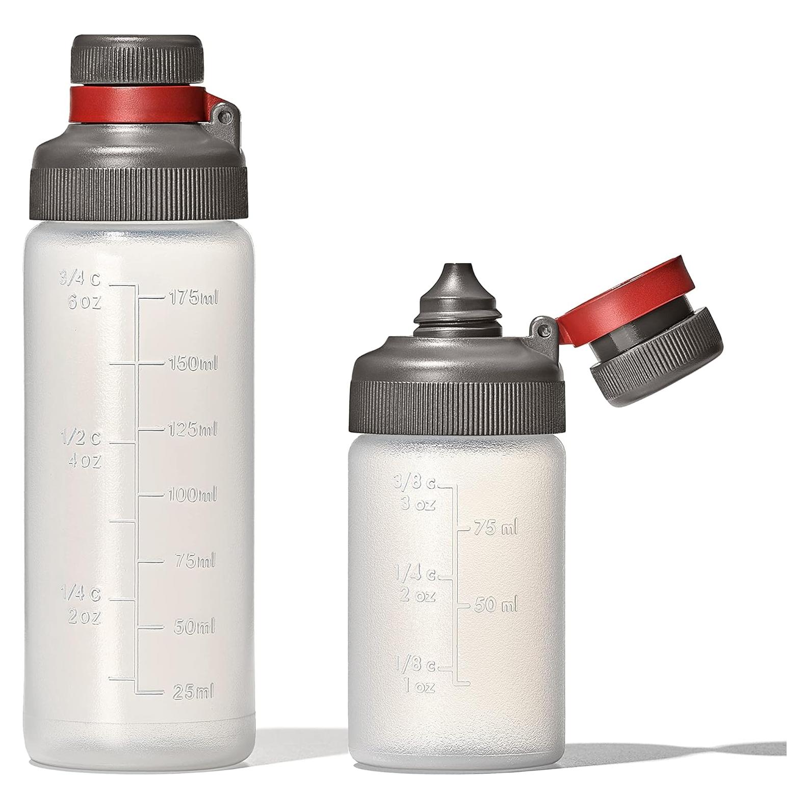 Conjunto de Botellas Reutilizables OXO 180 ml a Prueba de Fugas