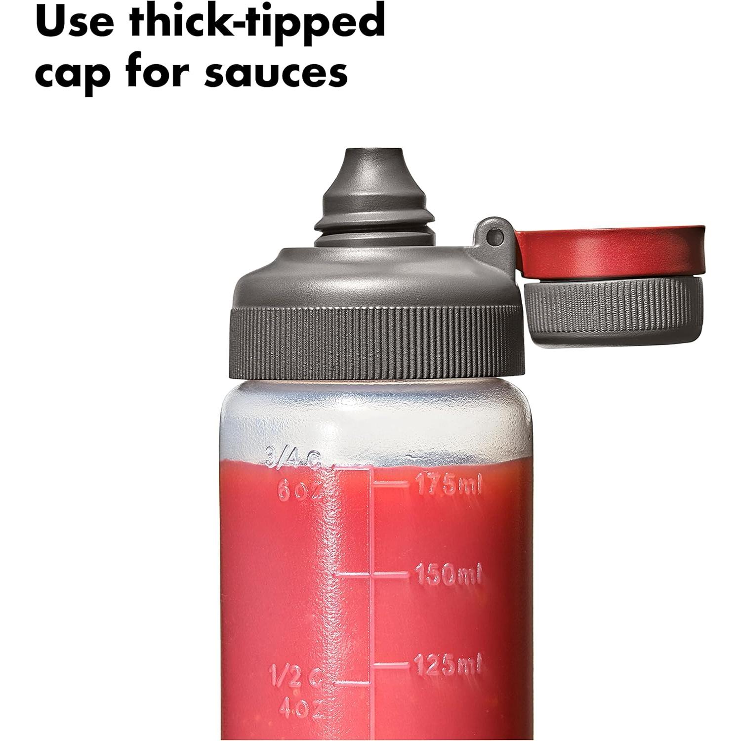 Conjunto de Botellas Reutilizables OXO 180 ml a Prueba de Fugas