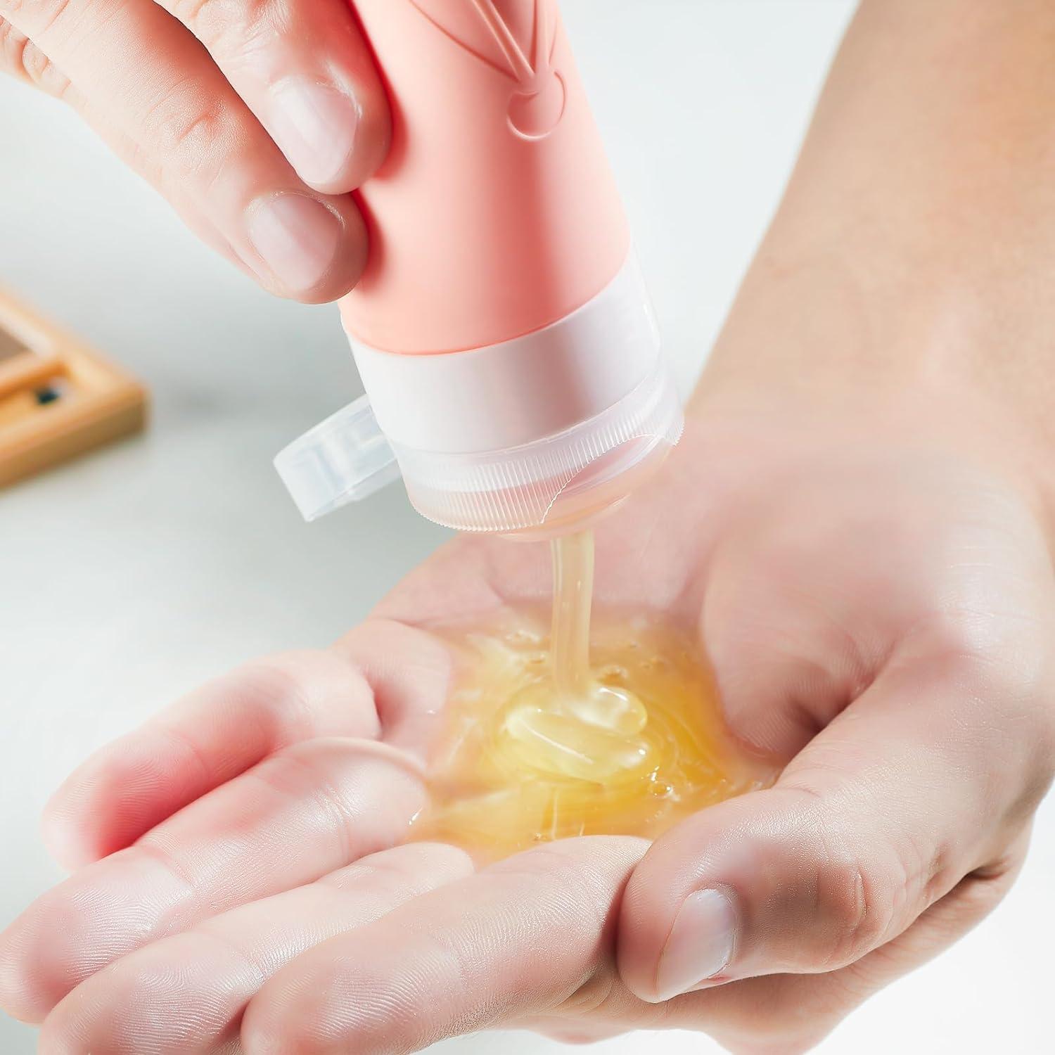 Botellas de Viaje INSFIT 90ml A Prueba de Fugas - 5 Piezas