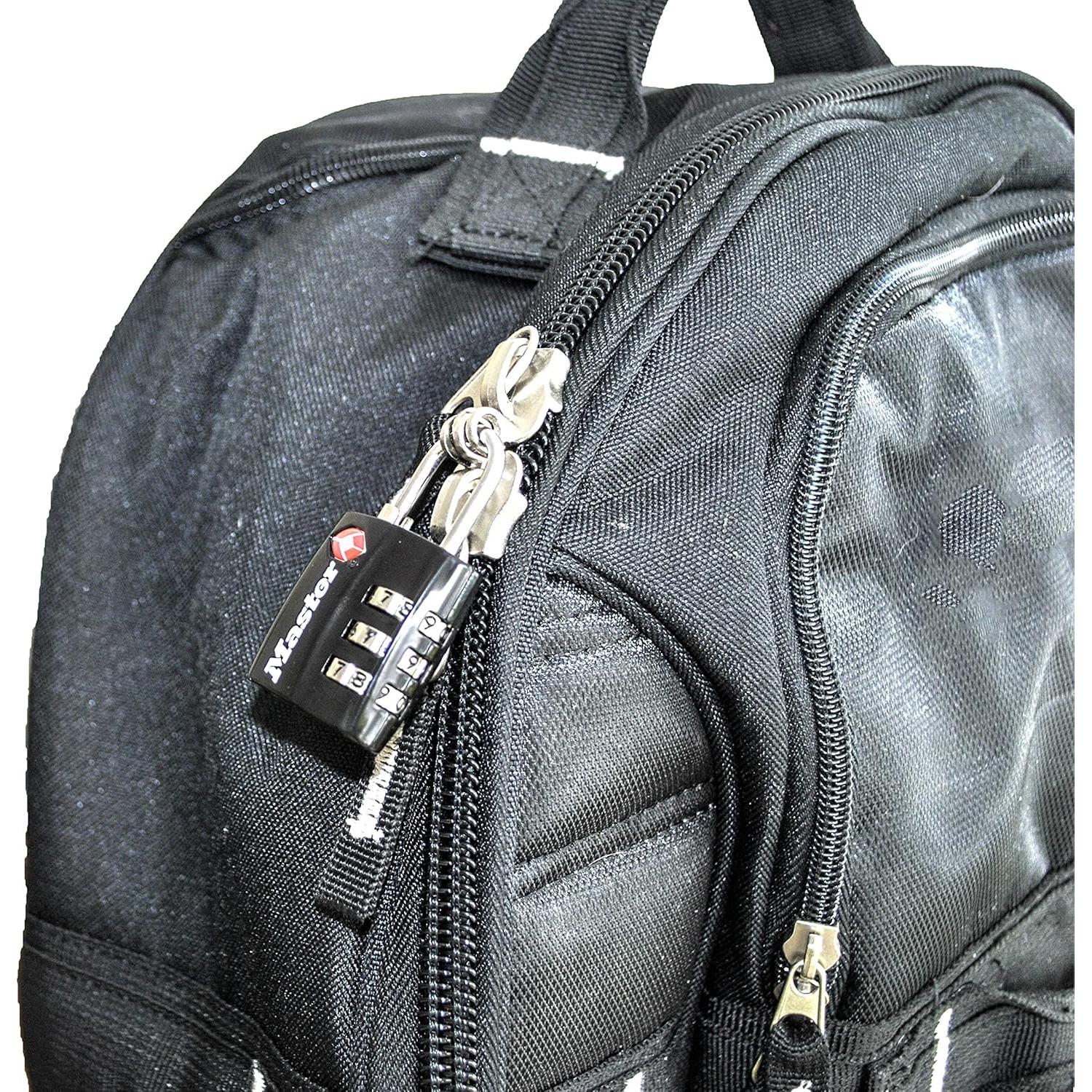 Candado de Equipaje TSA Master Lock 4680DBLK Negro 30mm