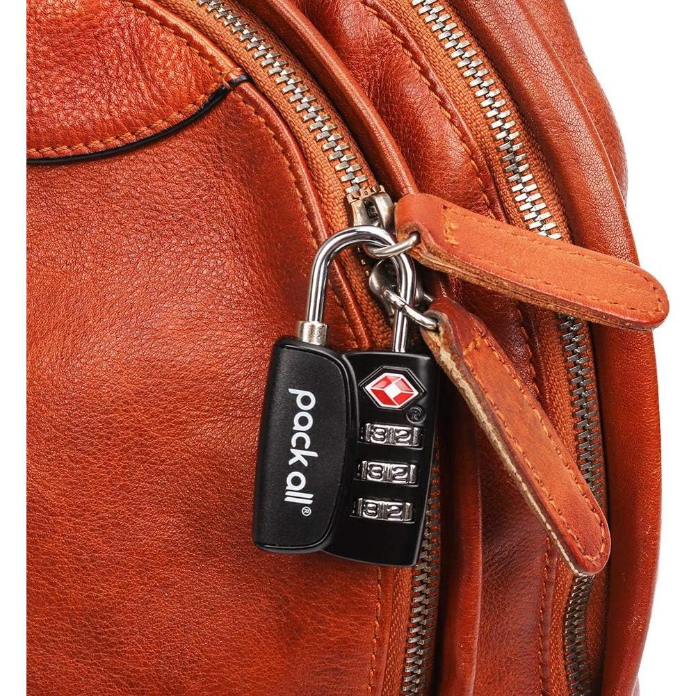 Candado de viaje Pack All TSA 4pcs Negro con indicador