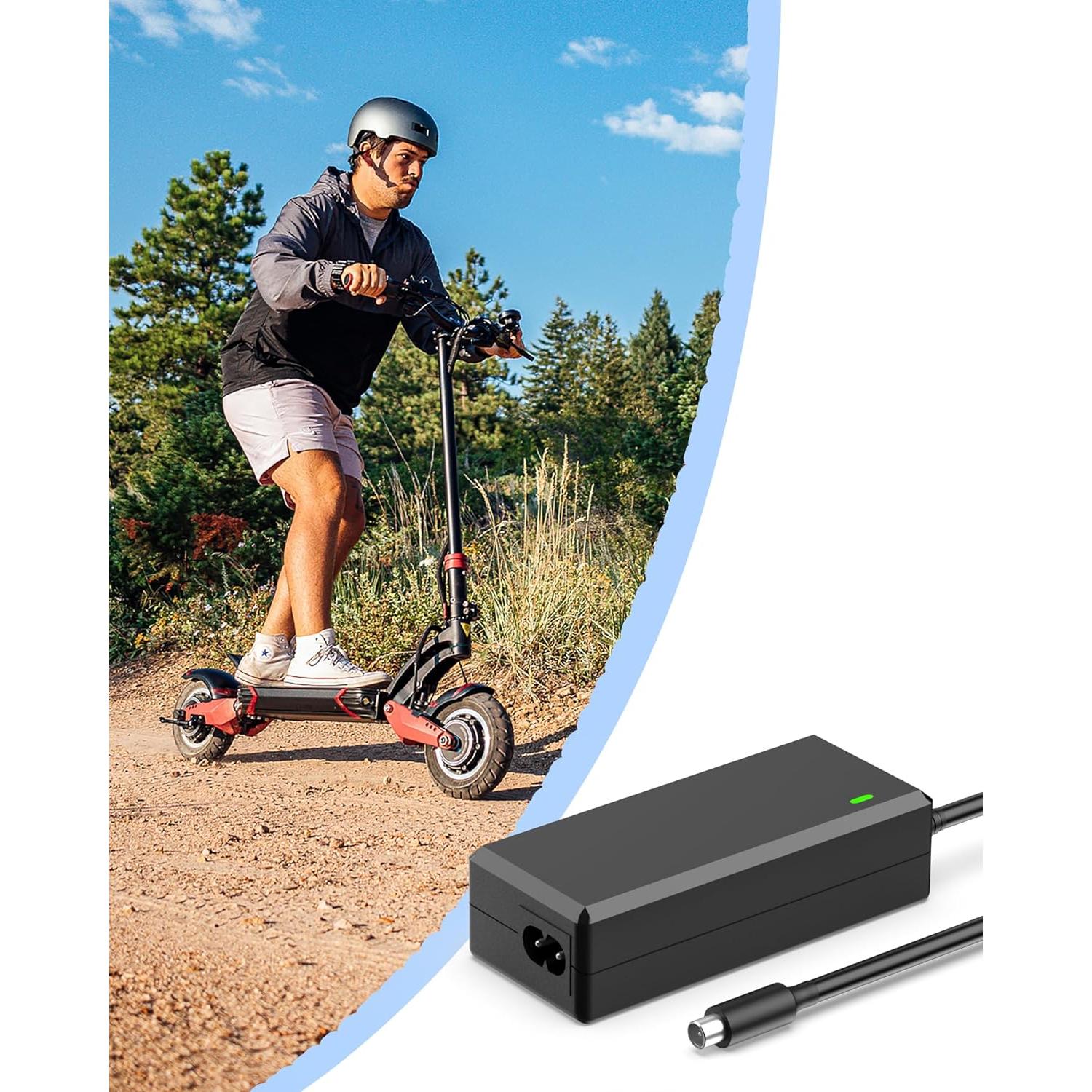 VHBW 42V Replacement Charger for Volpam Electric Scooter SP06 SPT7 SP03 SP06 GS AC DC Adapter