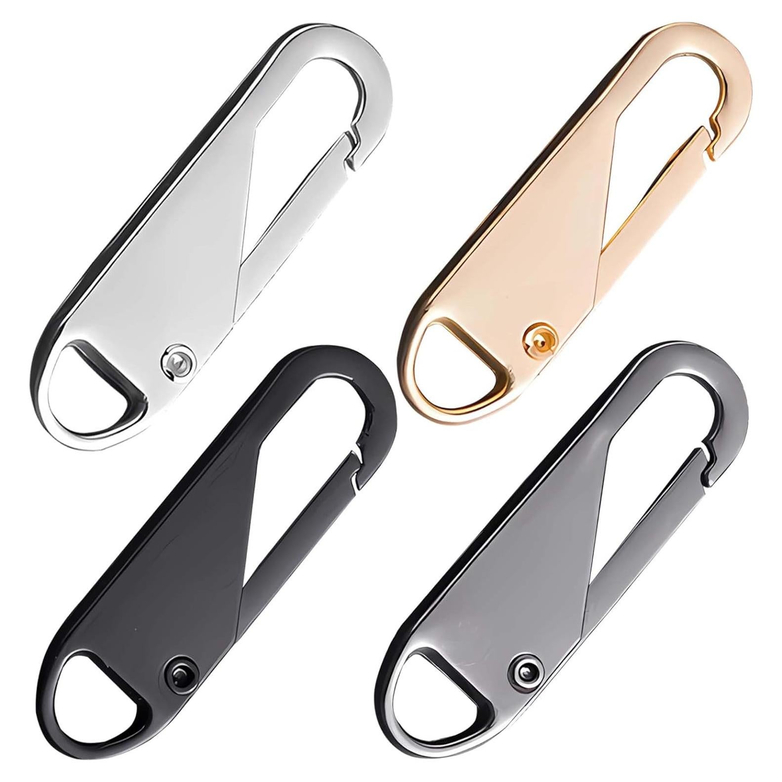 Tiradores de Cremallera UDDITXIDT 4 PCS Reemplazo Mango Duradero