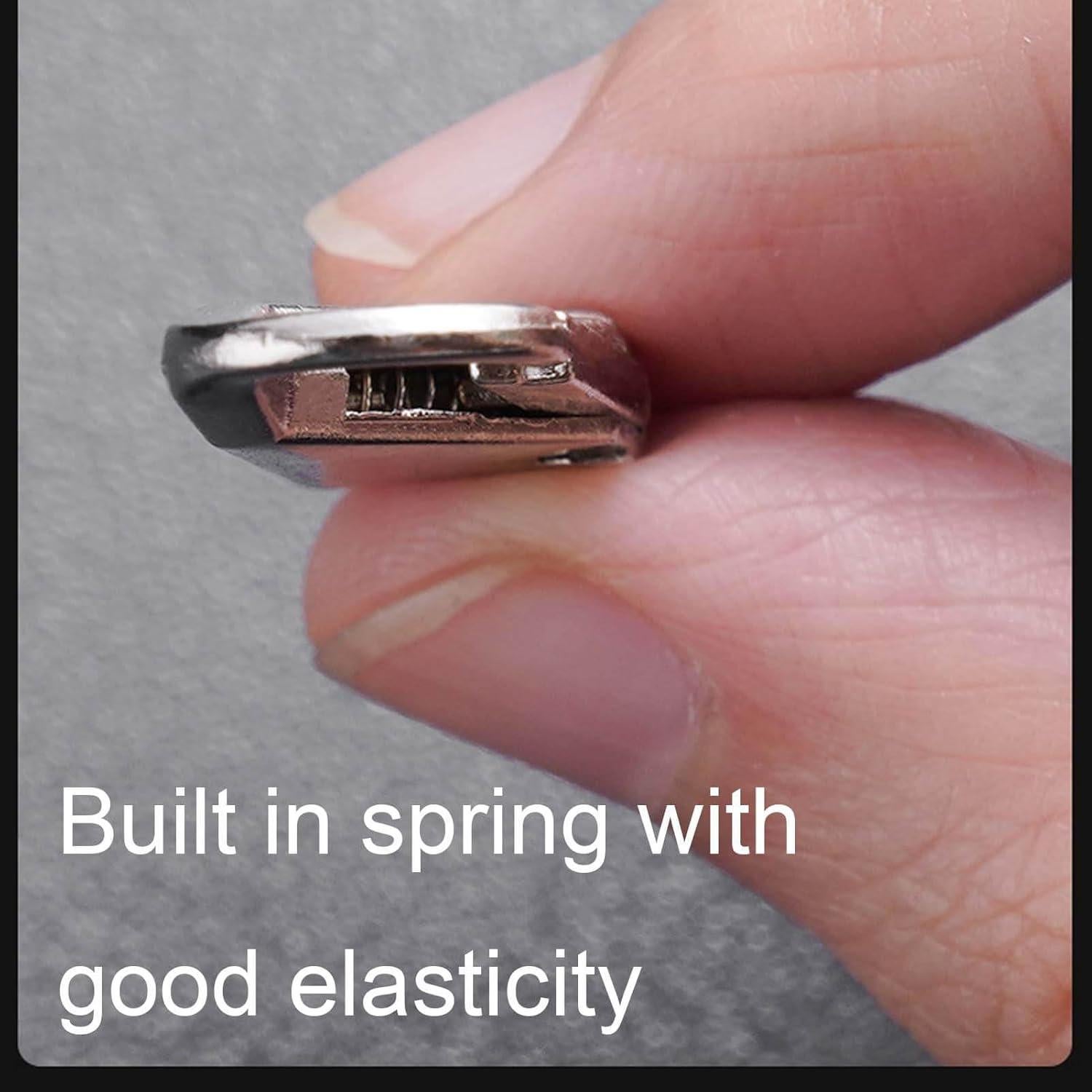 Tiradores de Cremallera UDDITXIDT 4 PCS Reemplazo Mango Duradero