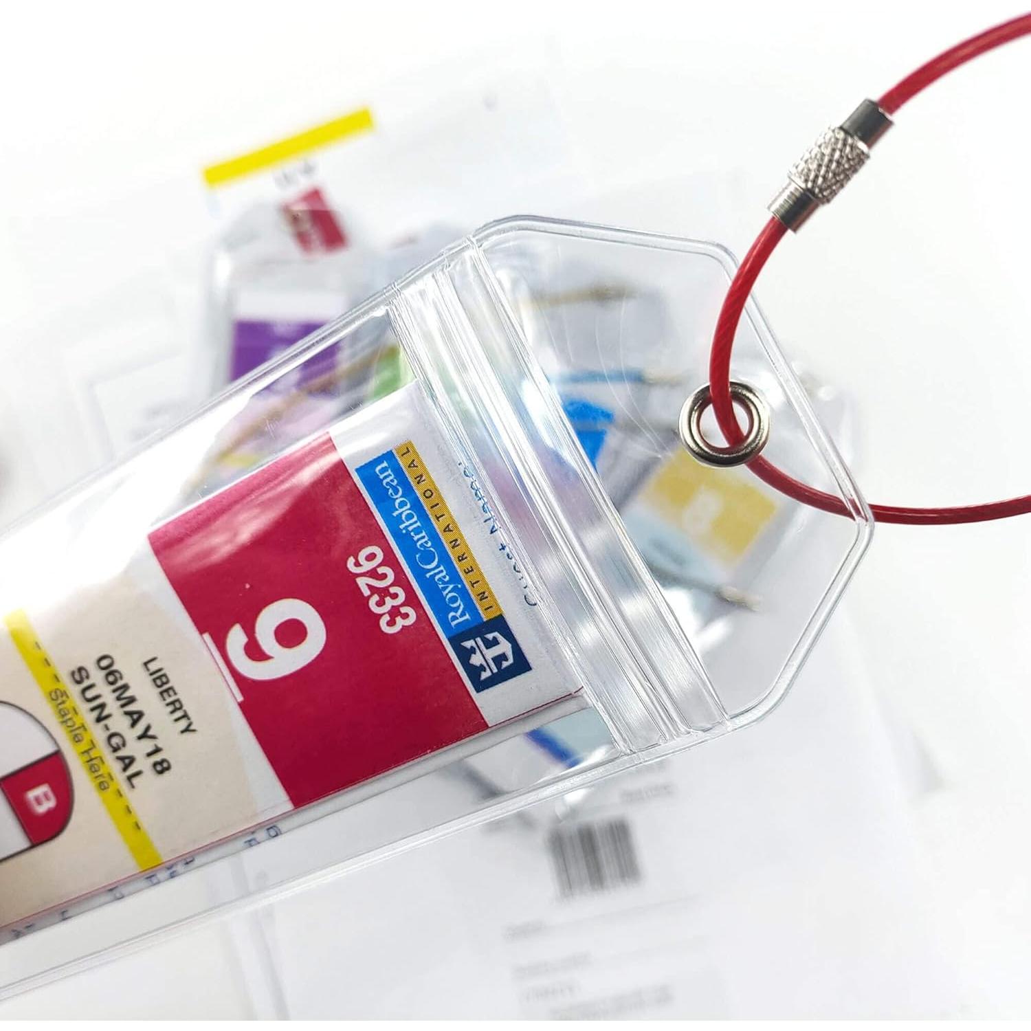 Soporte de Etiqueta de Equipaje Jollyants para Cruceros 2025 - Paquete de 5