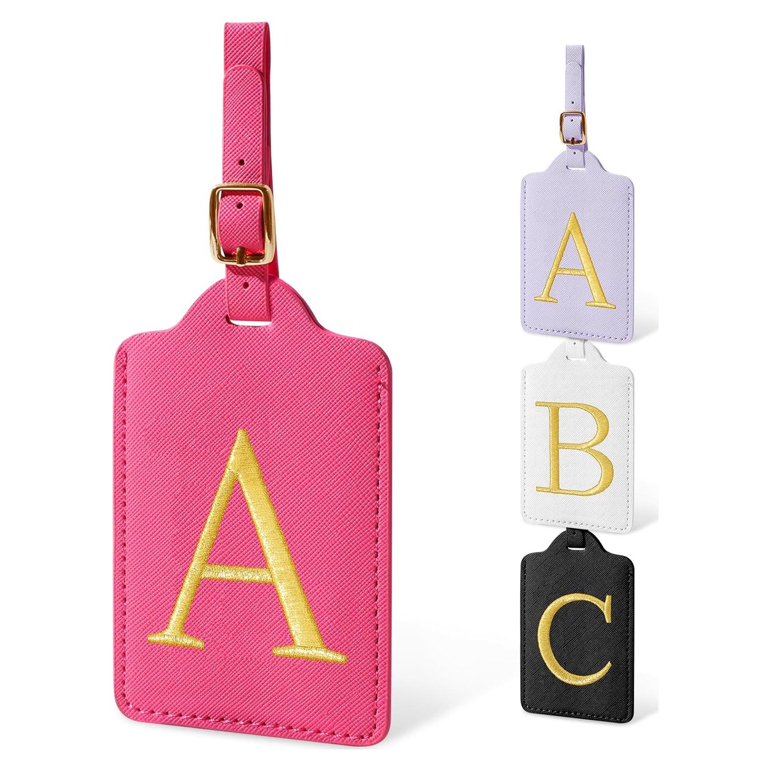 Etiquetas de Equipaje Bordadas Iqimott - Iniciales Personalizadas