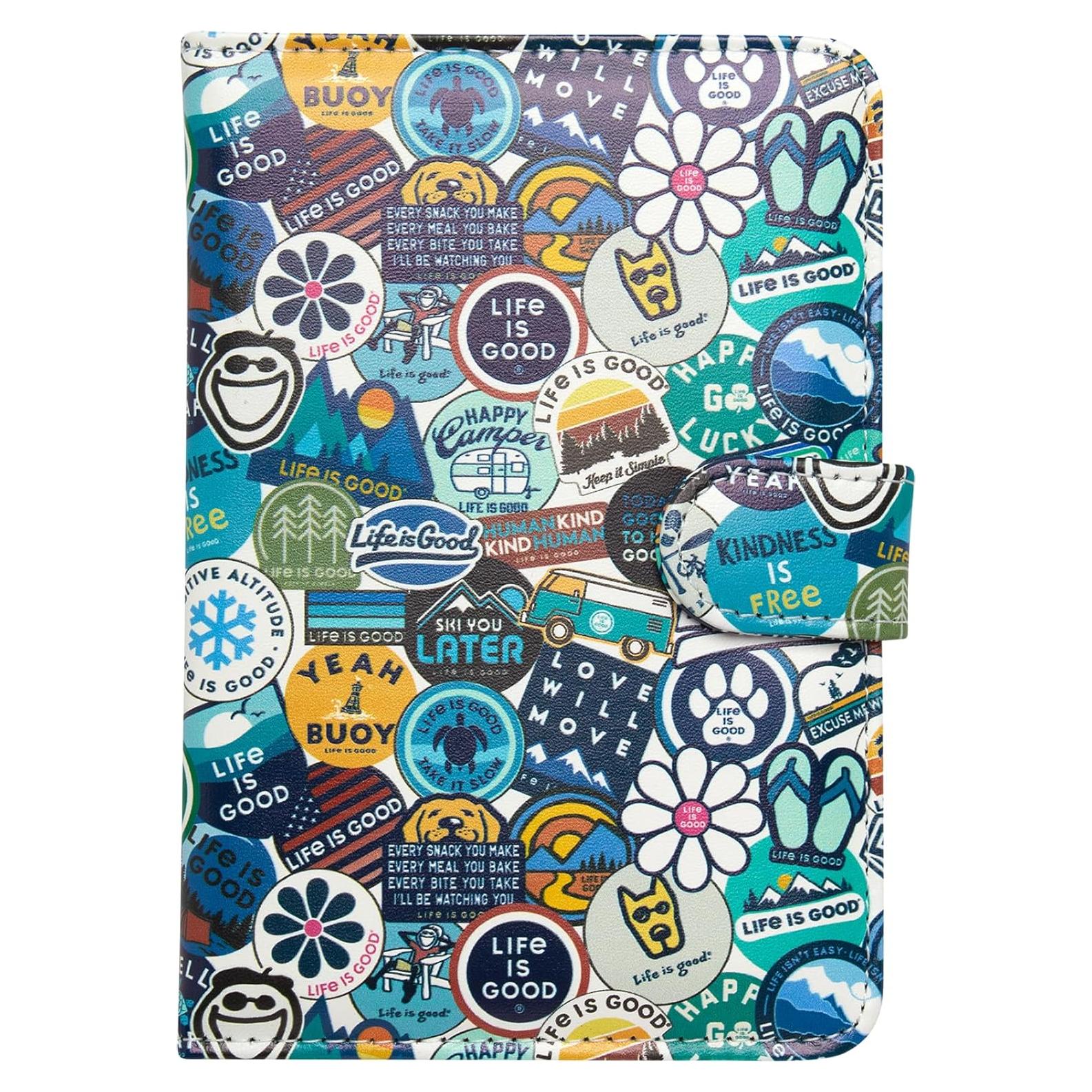 Cubierta de Pasaporte La Vida es Buena - A prueba de robos