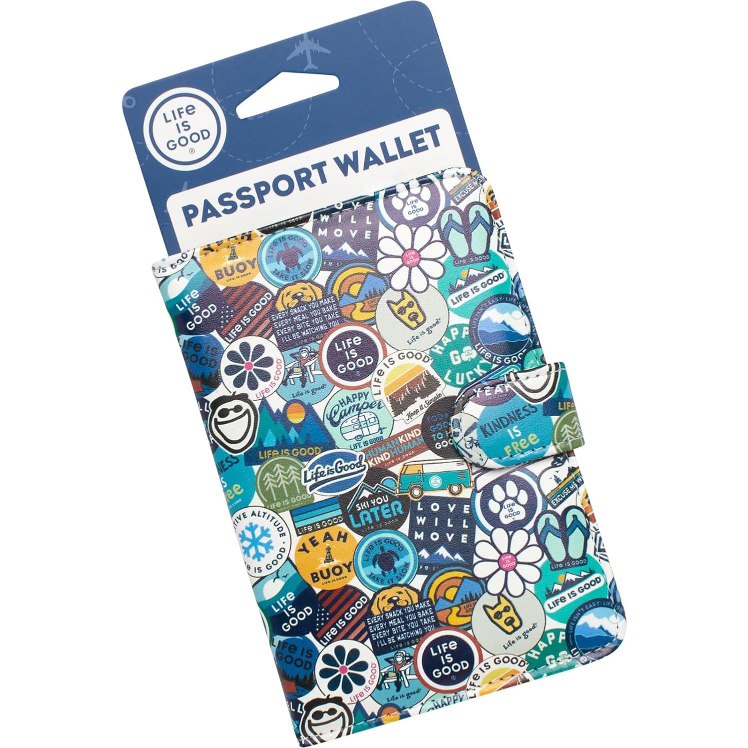 Cubierta de Pasaporte La Vida es Buena - A prueba de robos