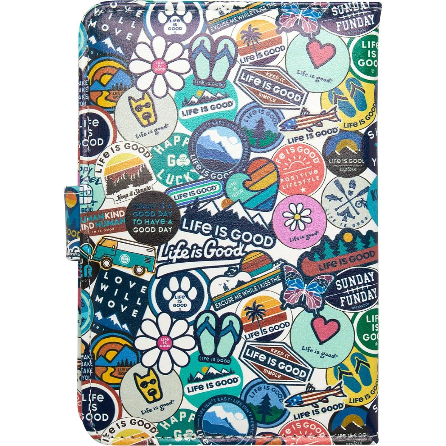 Cubierta de Pasaporte La Vida es Buena - A prueba de robos