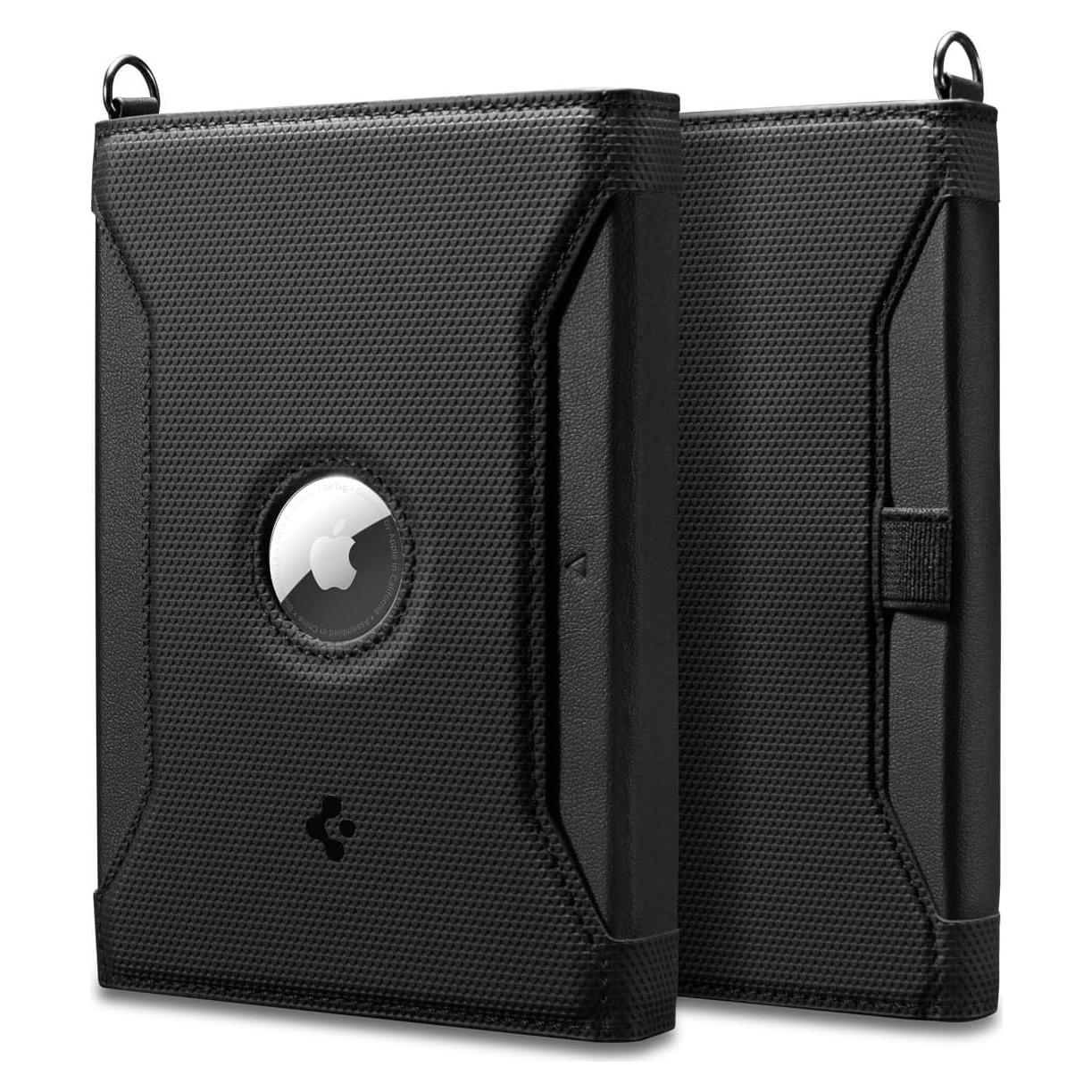 Cubierta de Pasaporte Spigen Life Holder Negro con RFID
