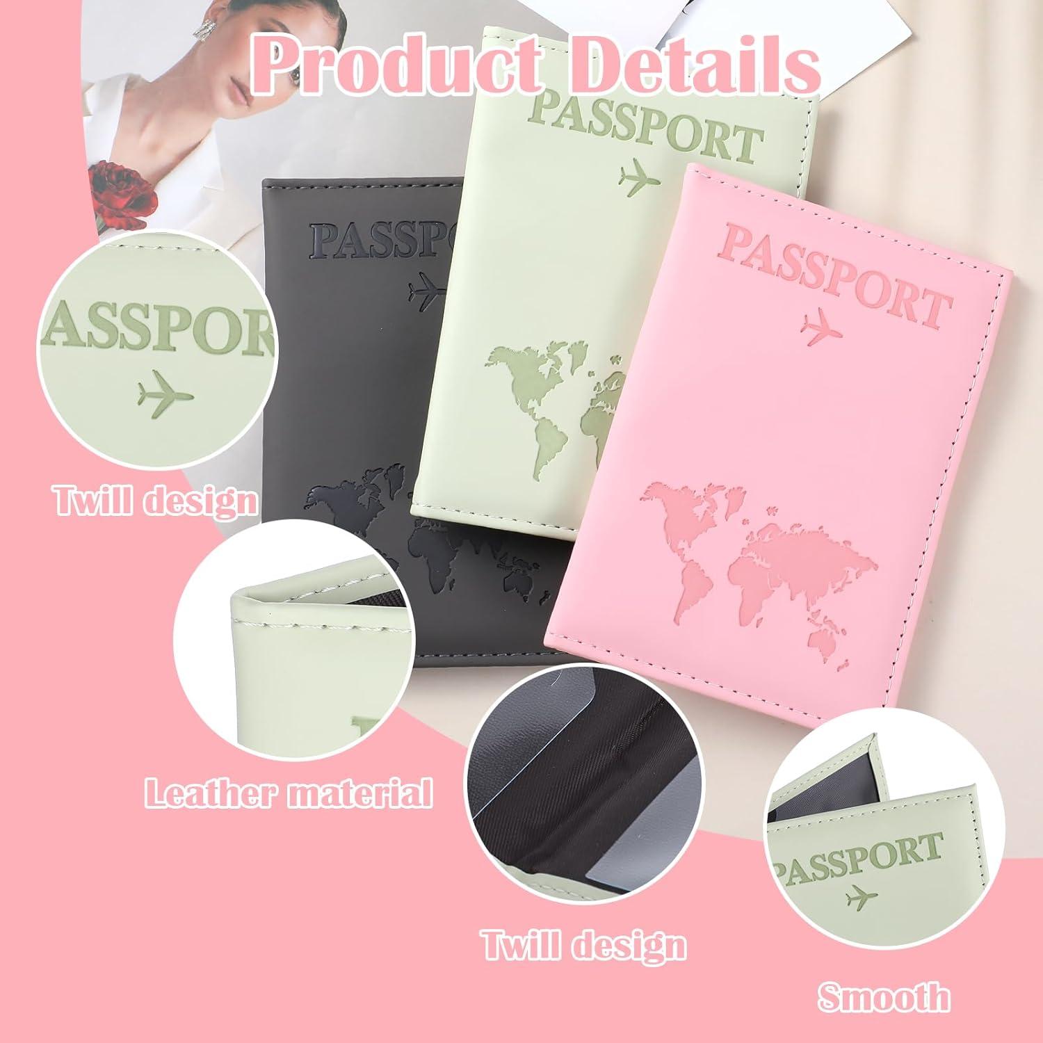 Funda de Pasaporte BOHUIZ de Cuero PU - 3 Colores Elegantes