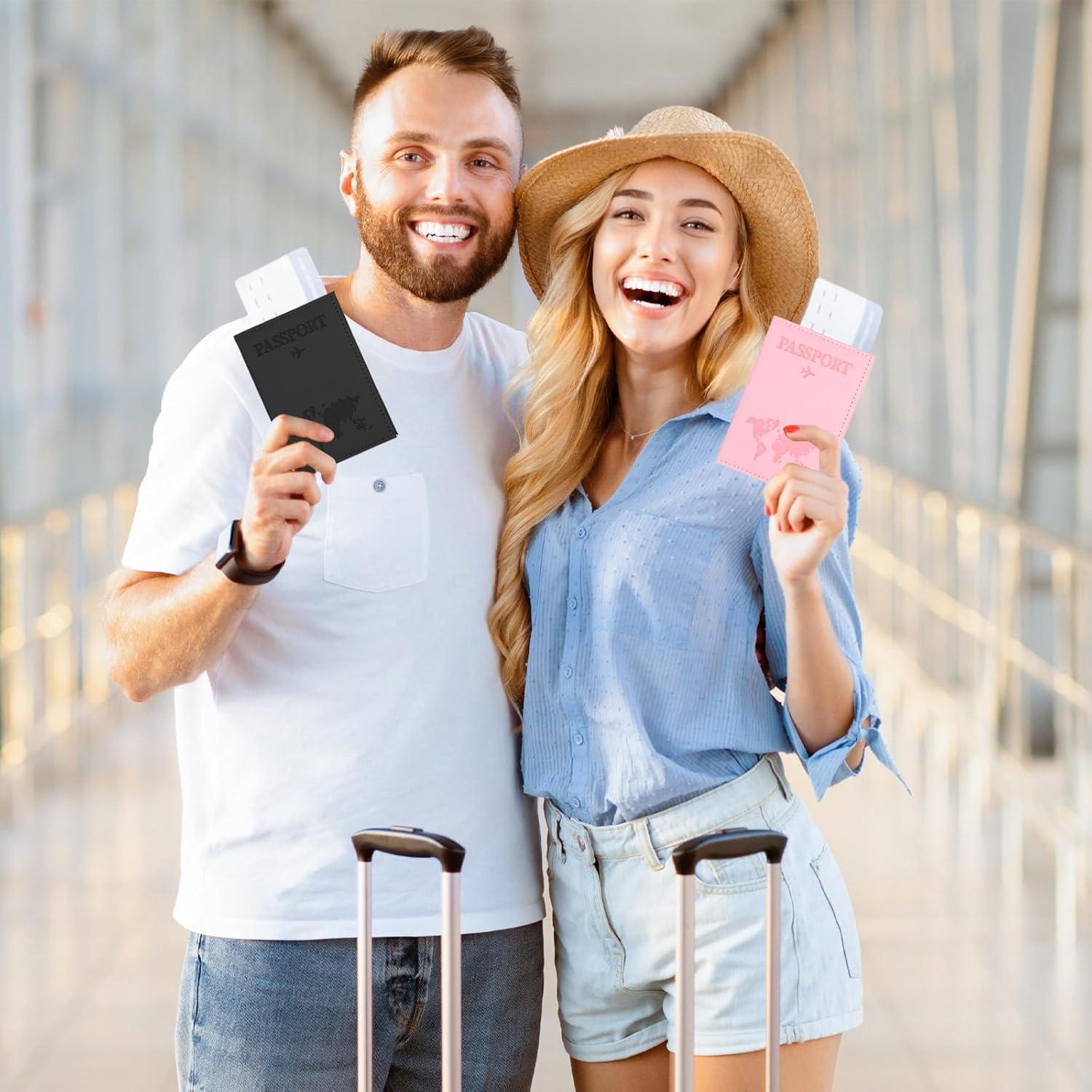 Funda de Pasaporte BOHUIZ de Cuero PU - 3 Colores Elegantes