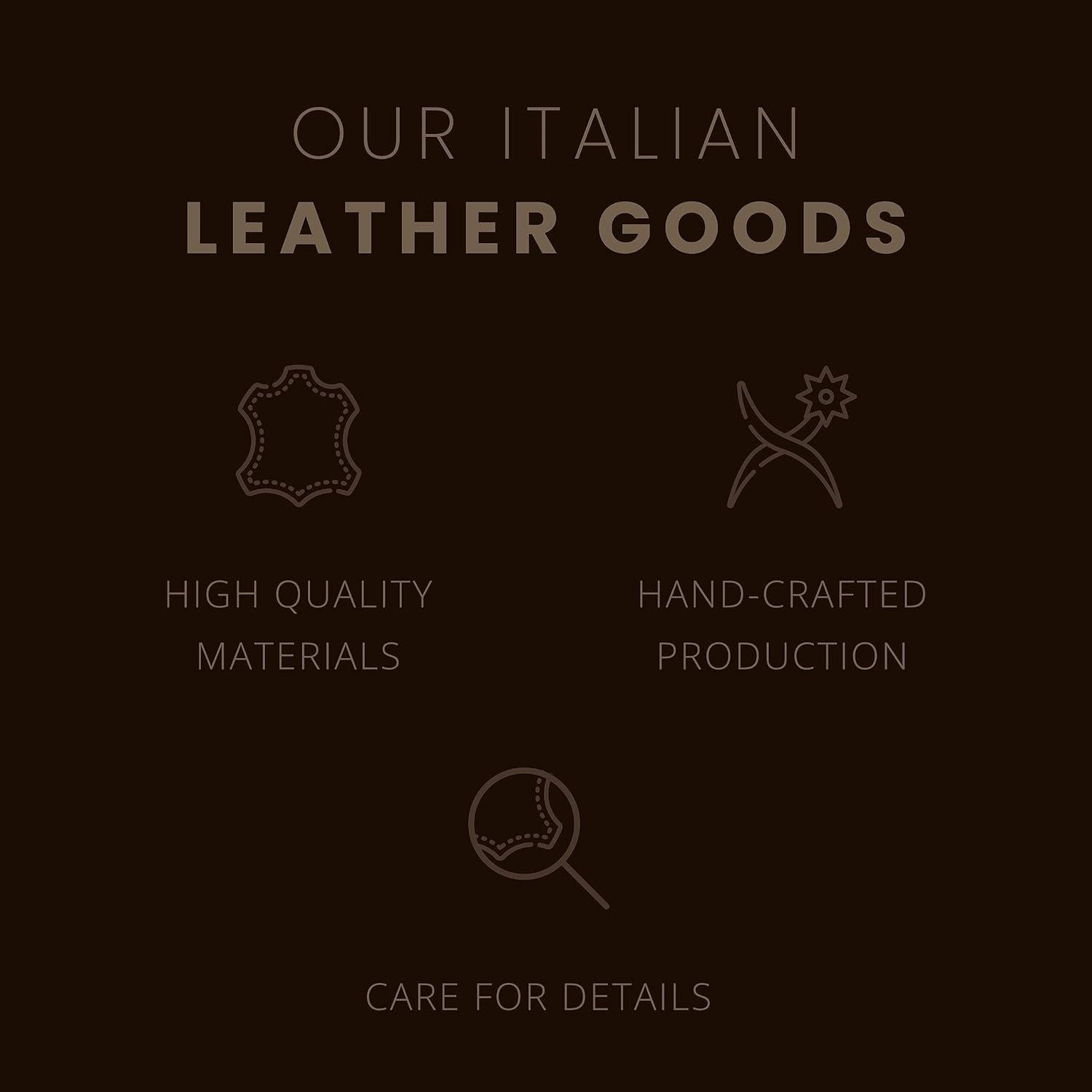 Funda de Pasaporte de Cuero Italiano Maruse Azul Marino