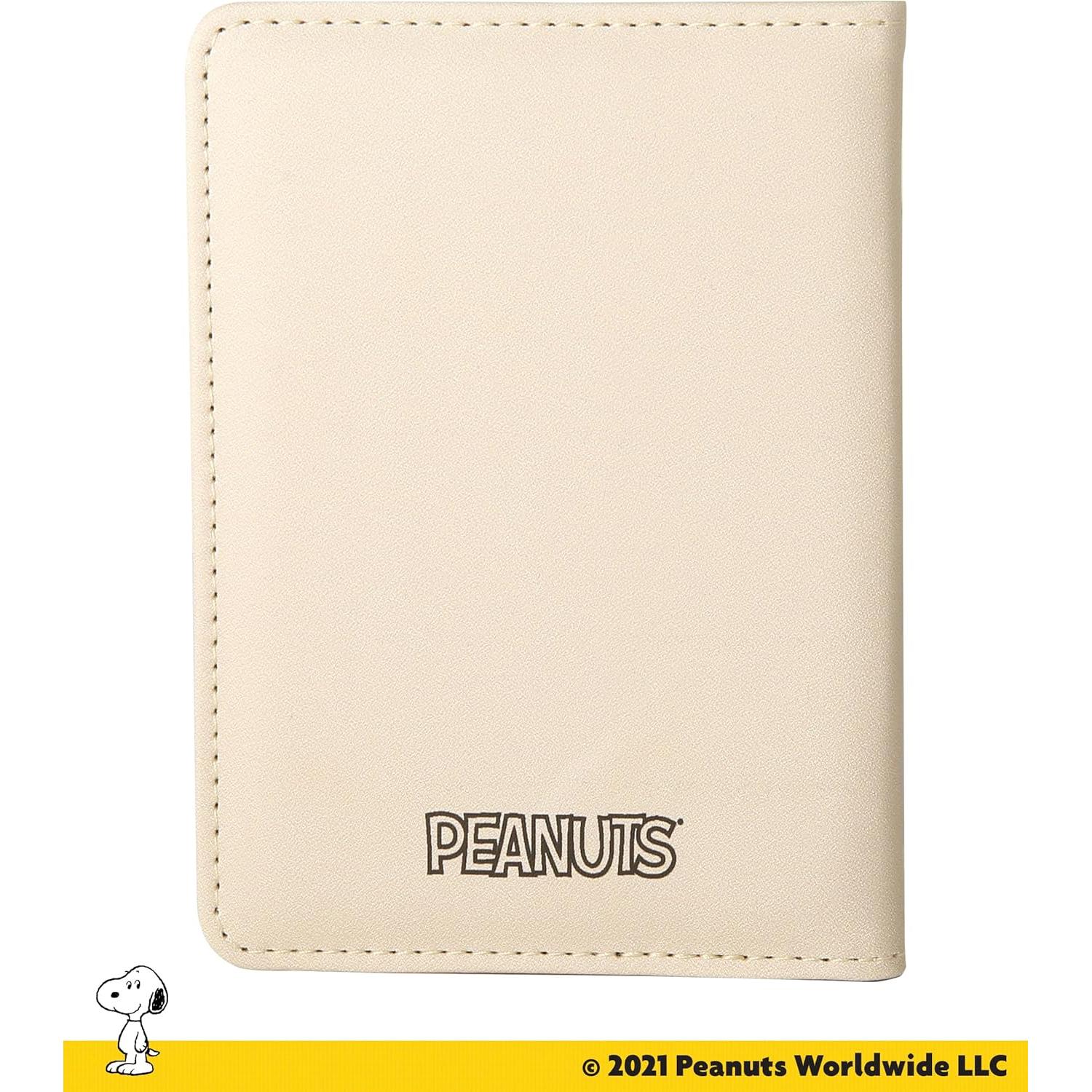 Cubierta de Pasaporte Snoopy Beige - Peanuts Licencia Oficial