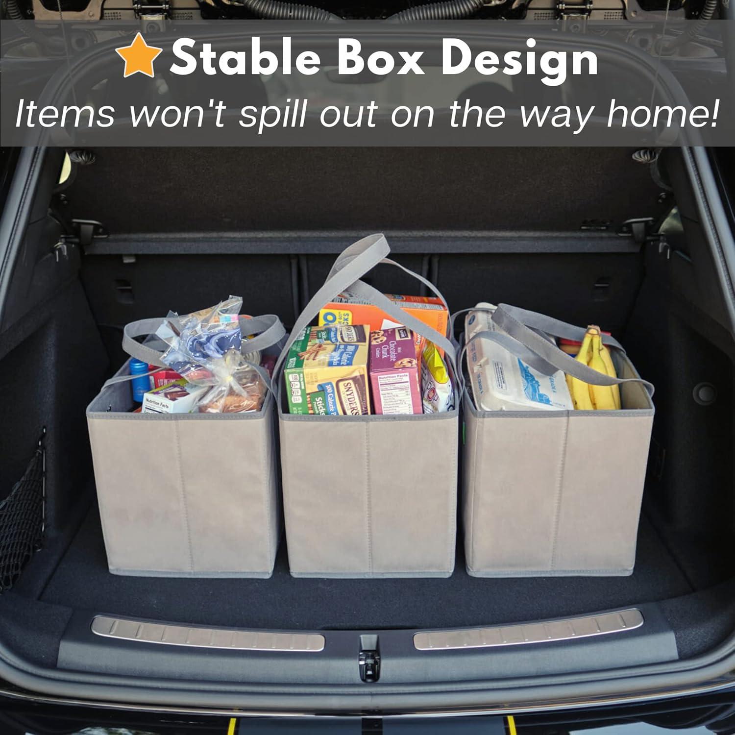 Bolsas de Compras Reutilizables CGL - 3 Piezas Azul Marino