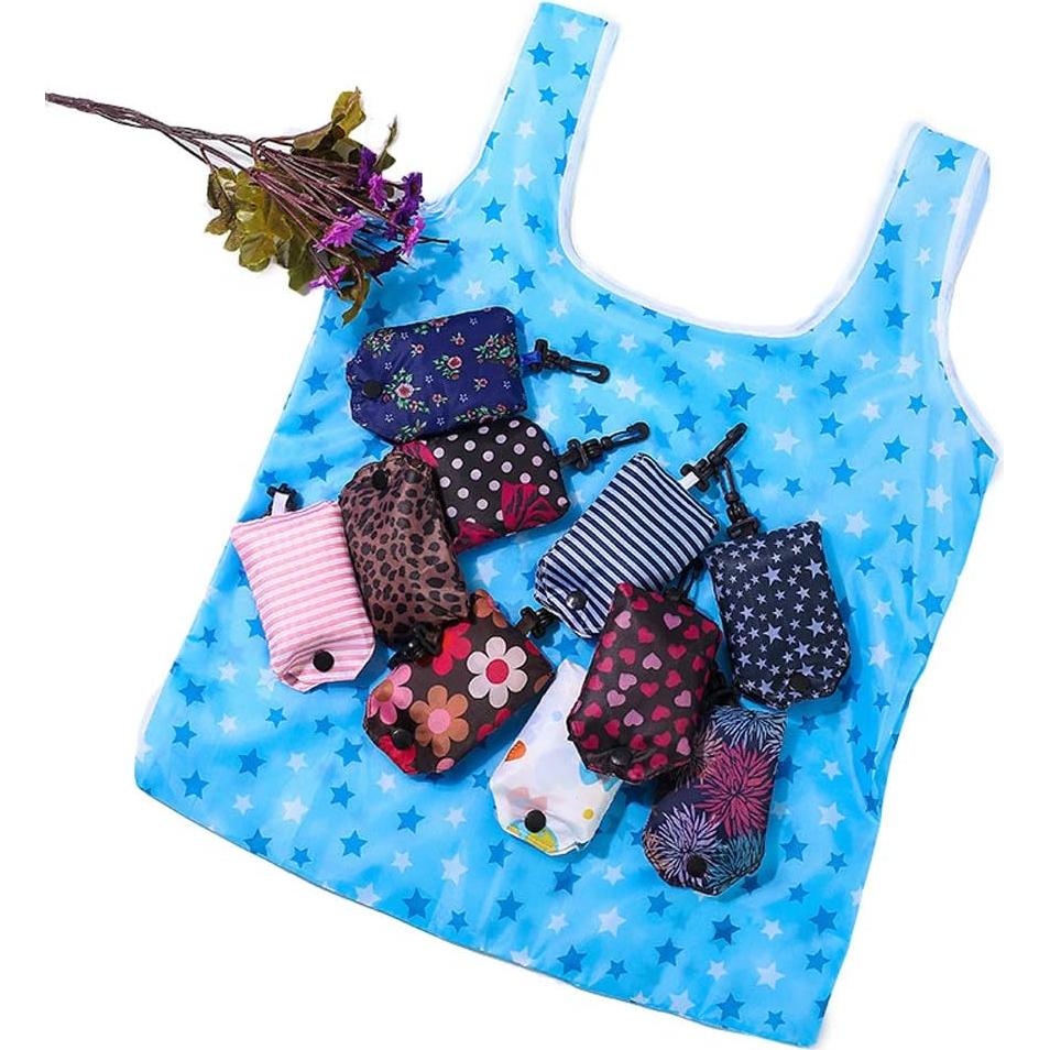 Bolsas de Compras Reutilizables Kaxich 6 Piezas Impermeables