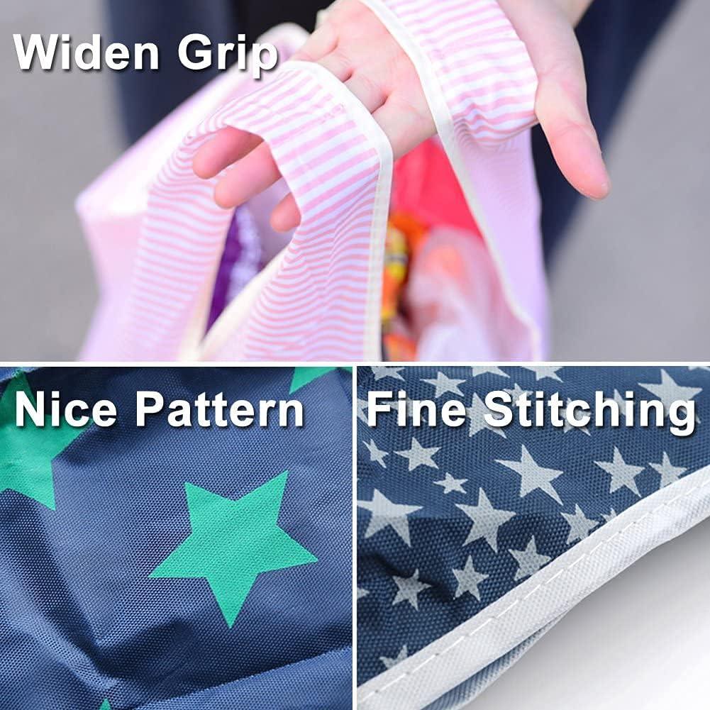 Paquete de 6 Bolsas de Compras Reutilizables Reroucky 15.88 kg