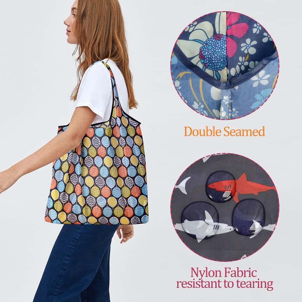 Paquete de 10 Bolsas de Compras Reutilizables SZUAH 18 kg