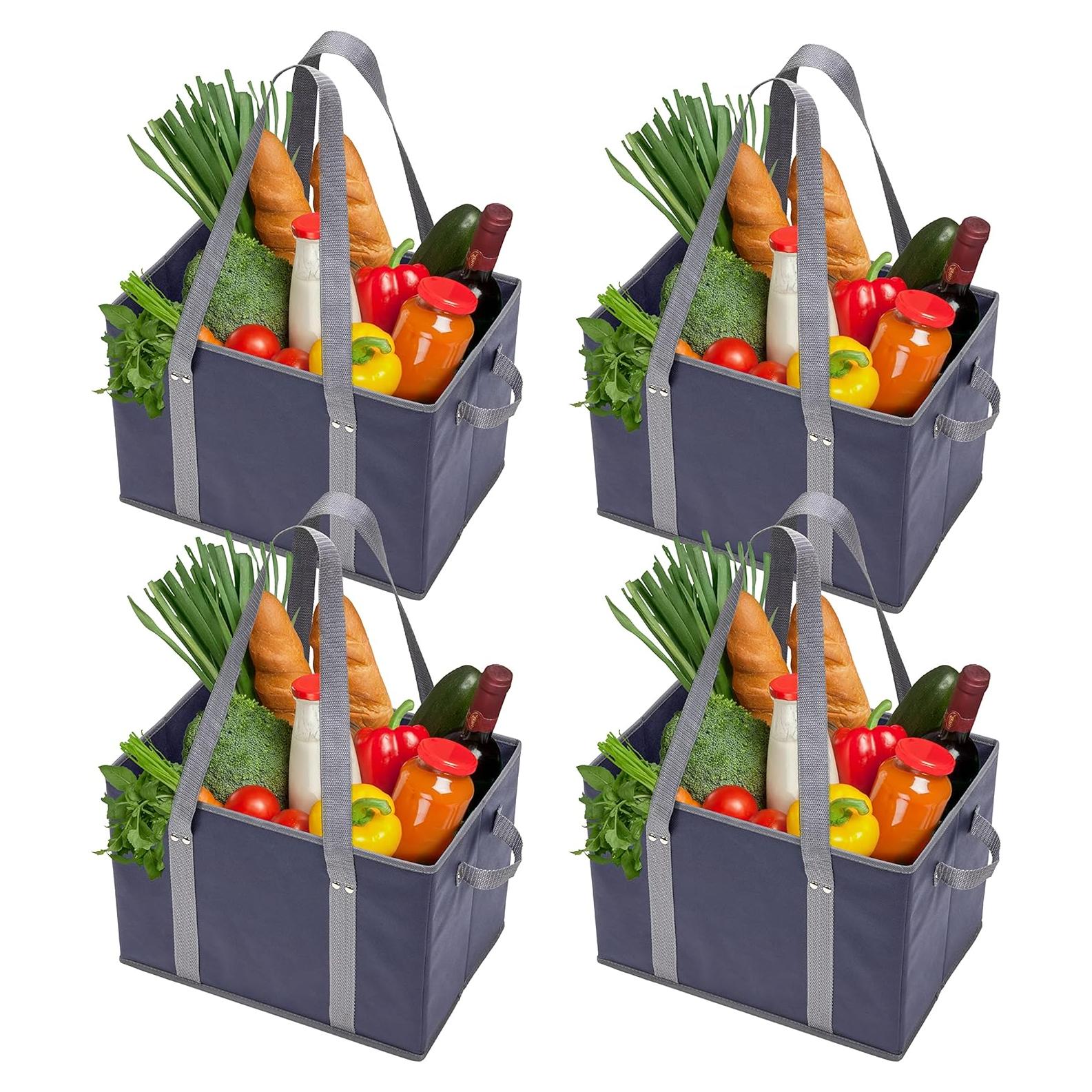 Bolsas de Compras Reutilizables Windhaven 4pk Extra Grandes