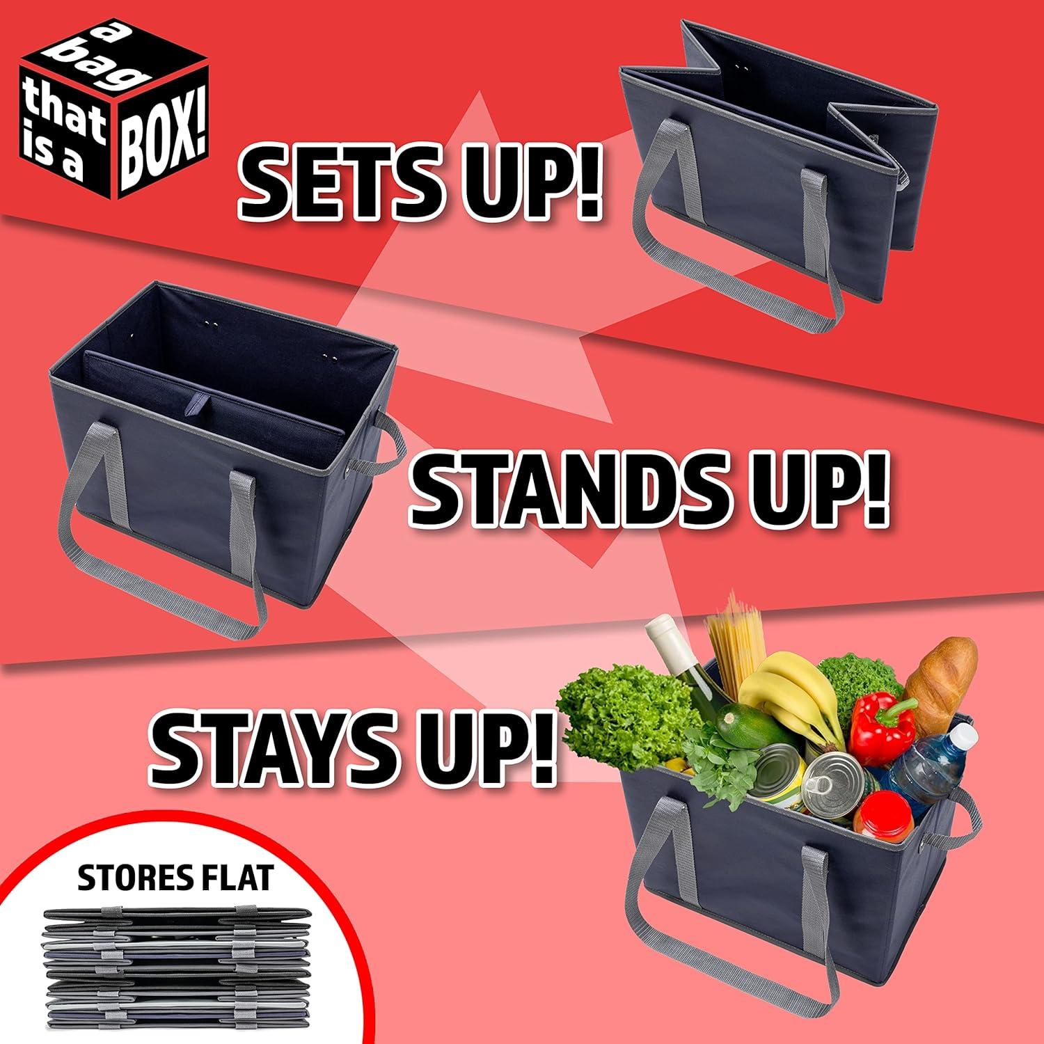 Bolsas de Compras Reutilizables Windhaven 4pk Extra Grandes