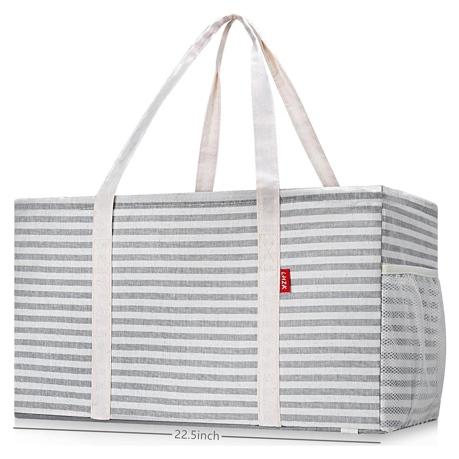 Bolsa de Compras Reutilizable LHZK 57x26x30cm Gris