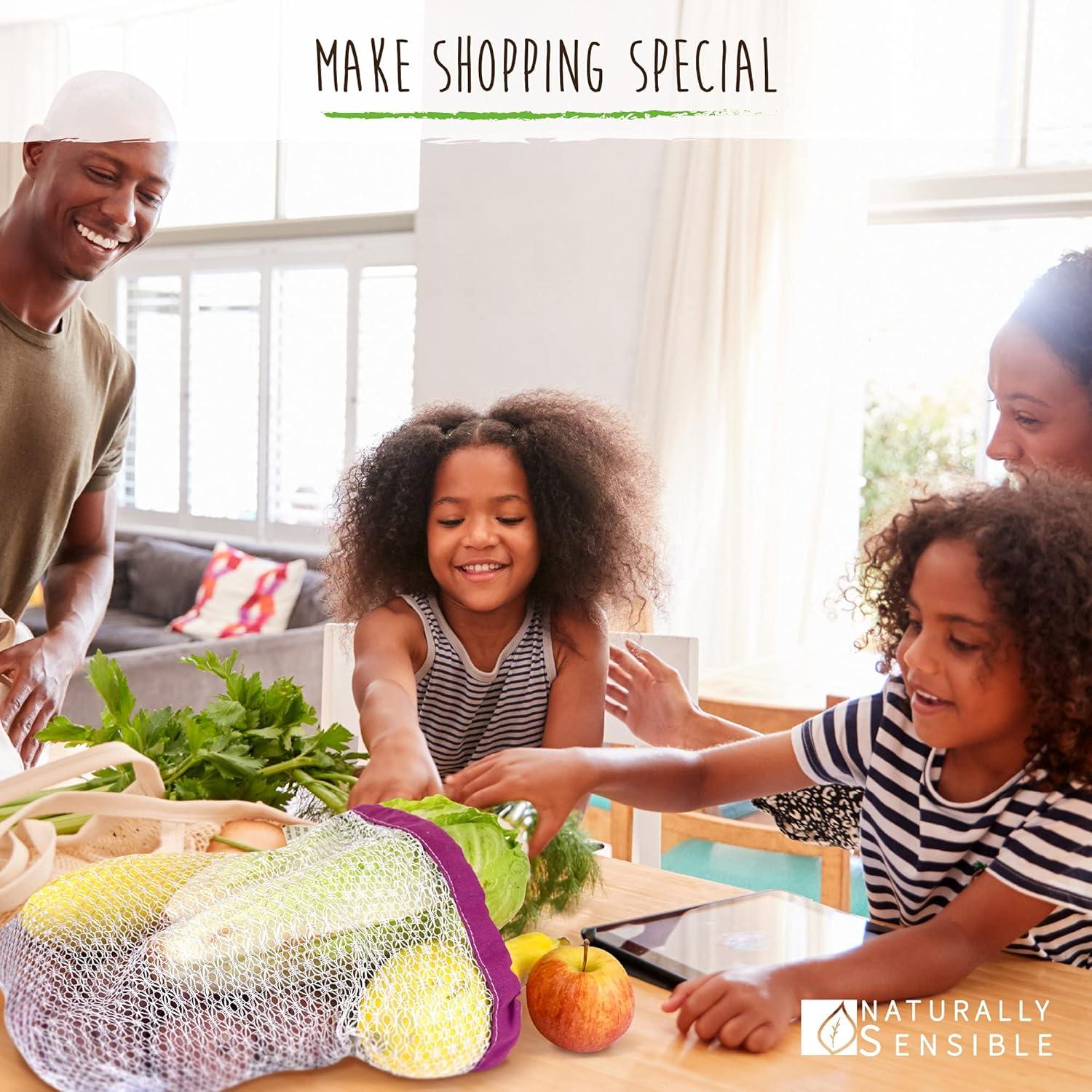 Bolsas Reutilizables Ecológicas Naturally Sensible - Set 5 Colores