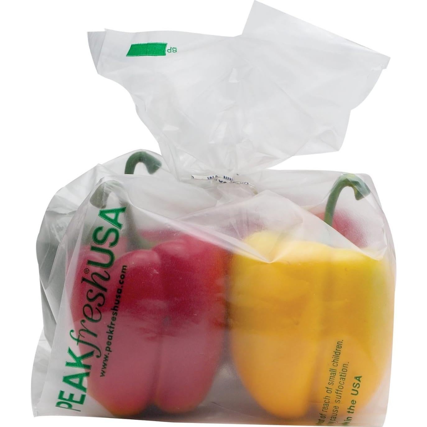 Bolsas de Producción Reutilizables Peak Fresh - 4 Paquetes de 40 Bolsas
