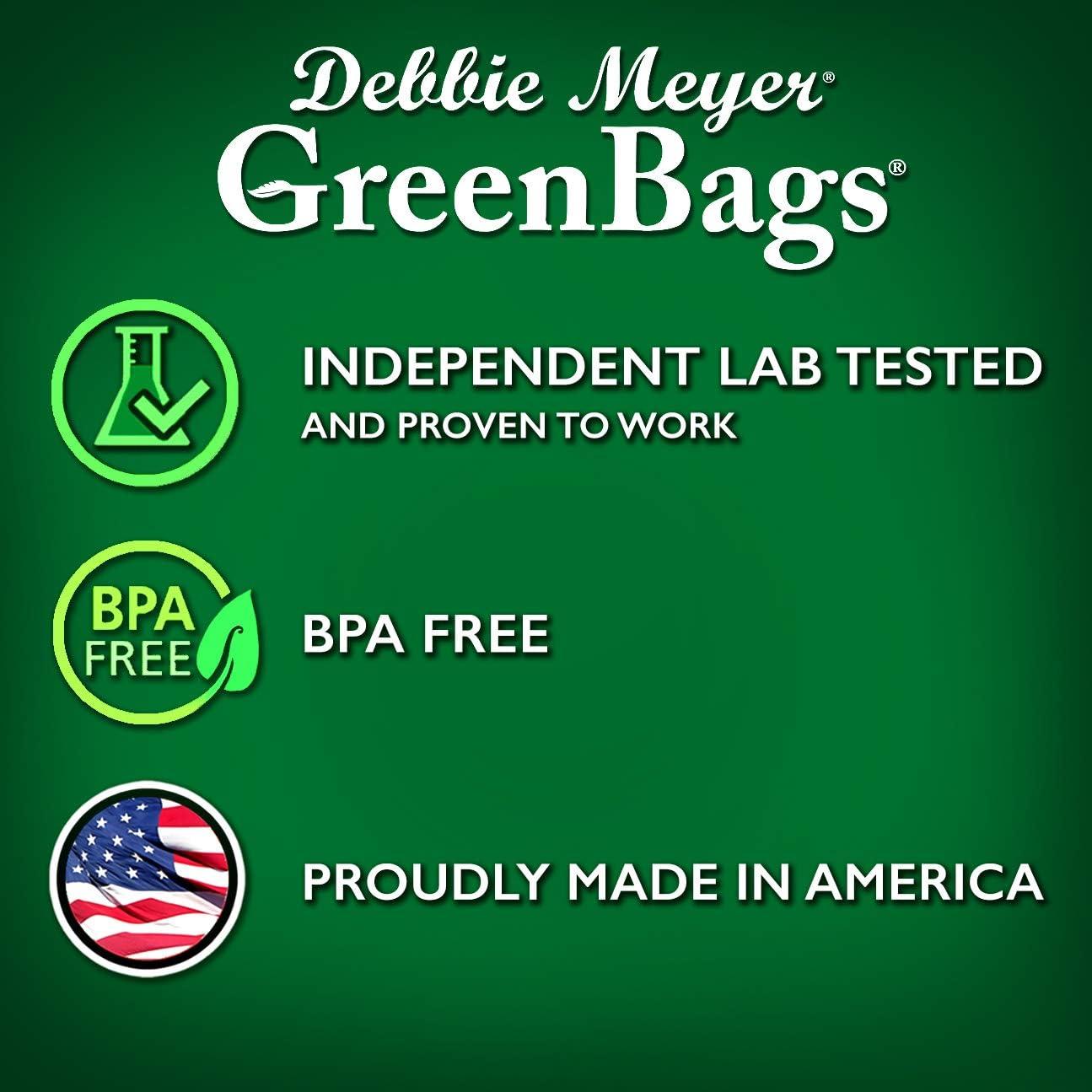 Bolsas Reutilizables Debbie Meyer GreenBags 20 Pzas - Frescura Prolongada