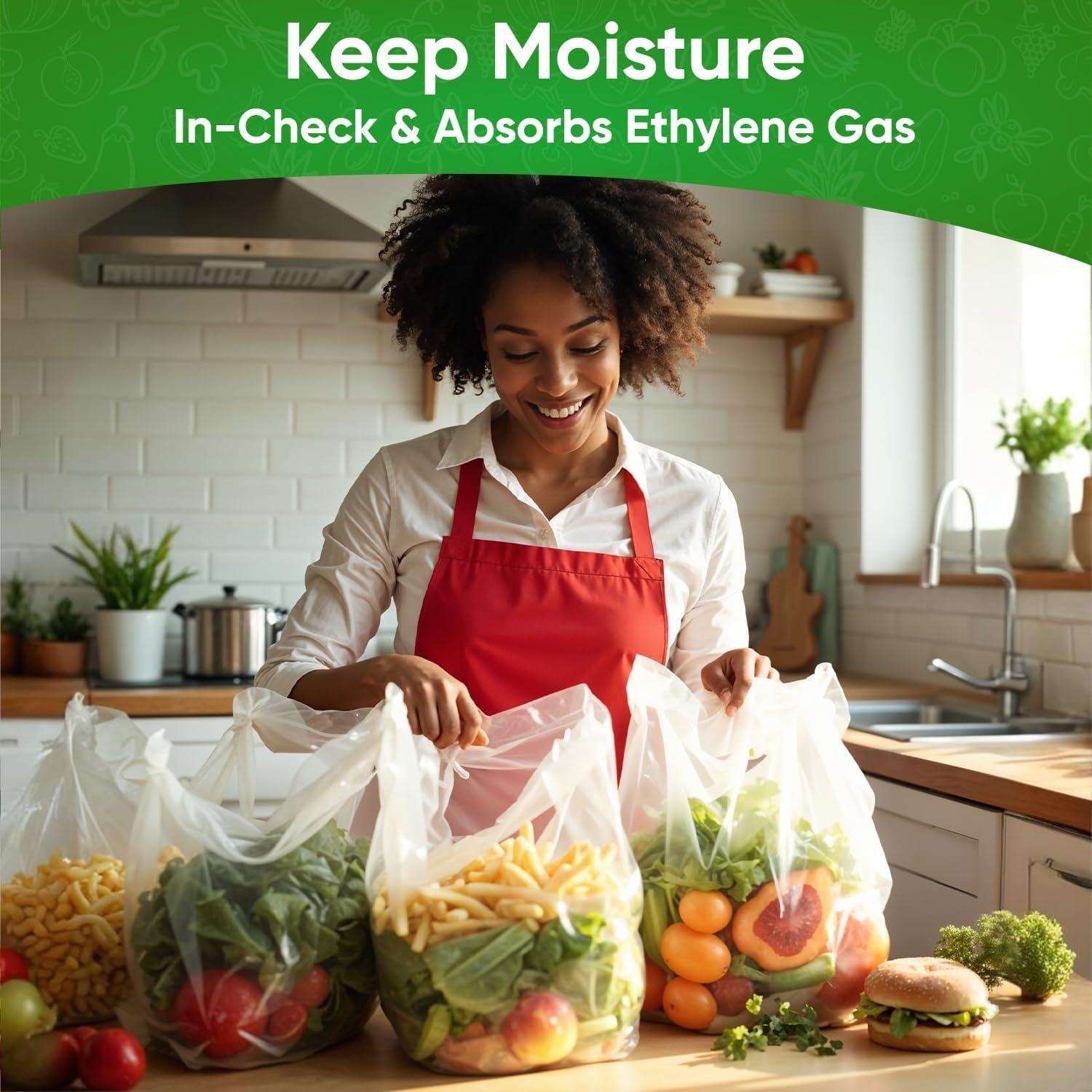 Bolsas Reutilizables Produce Pouch 30 Unidades 15M 15L