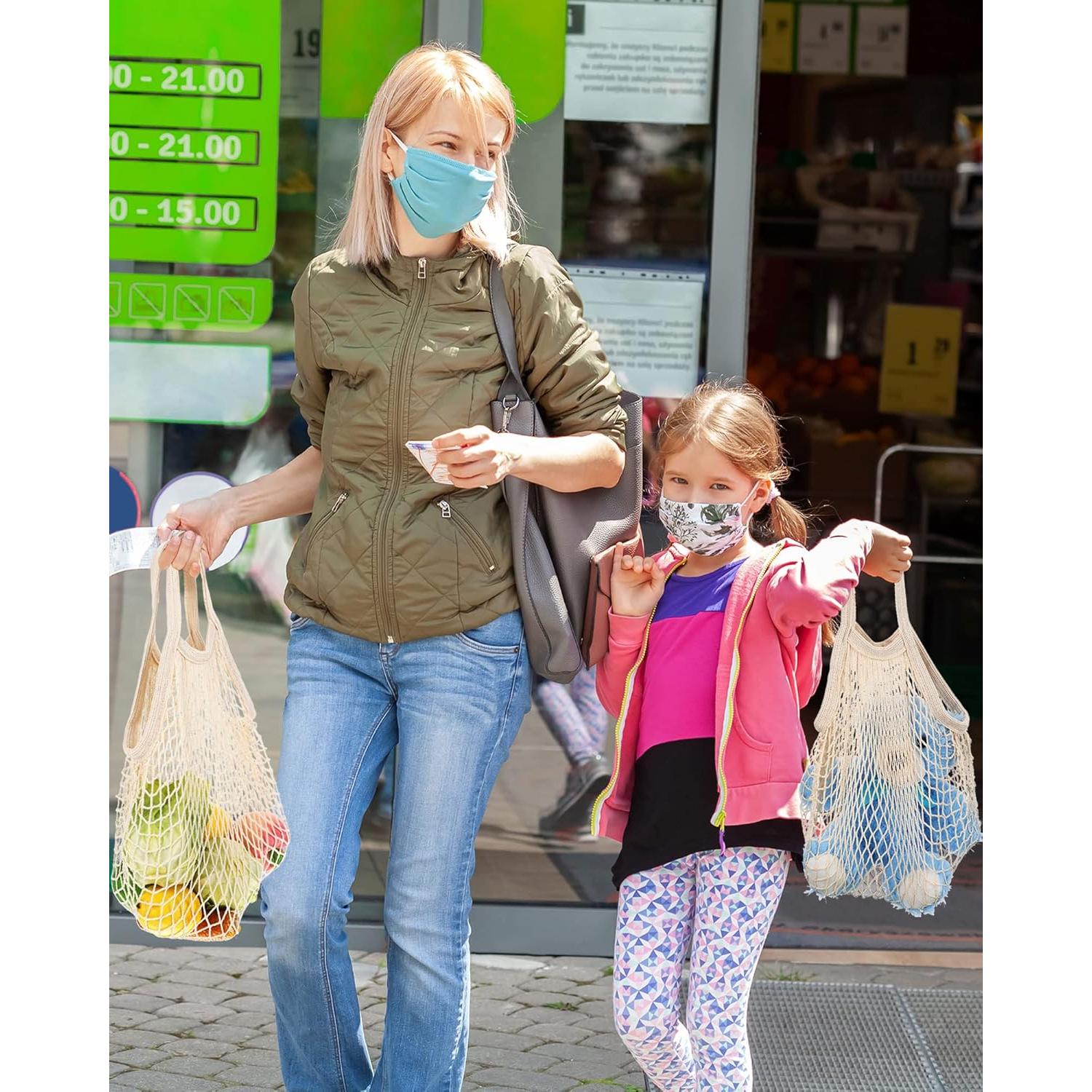 Bolsas de Compras de Malla Reutilizables Eccliy - 12 Piezas