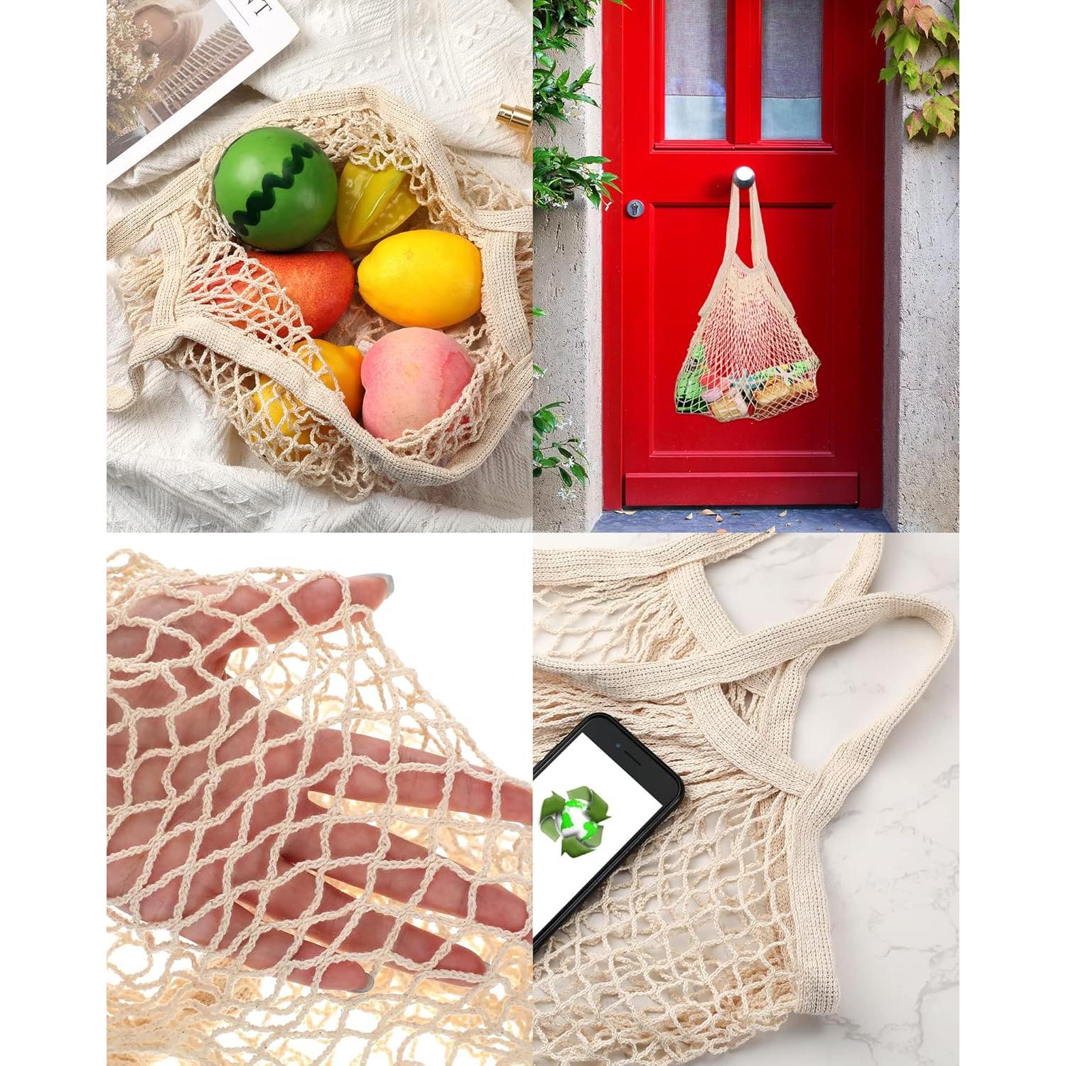 Bolsas de Compras de Malla Reutilizables Eccliy - 12 Piezas