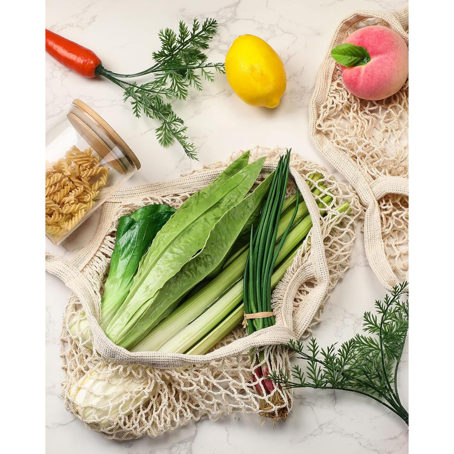 Bolsas de Compras de Malla Reutilizables Eccliy - 12 Piezas