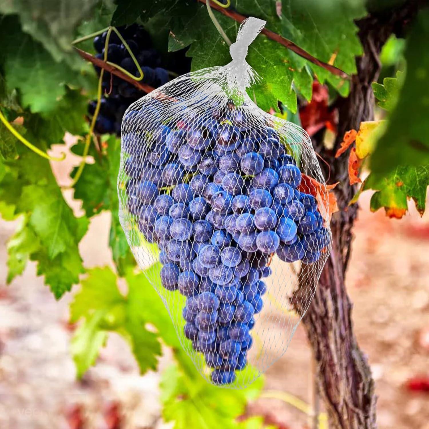 Frcctre 300 Bolsas de Malla Plástica Reutilizables 58.4 cm