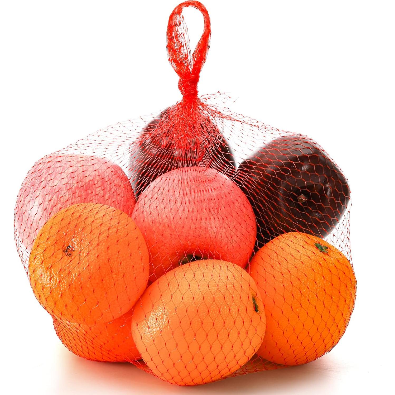 Frcctre 300 Bolsas de Malla Plástica Reutilizables 58.4 cm