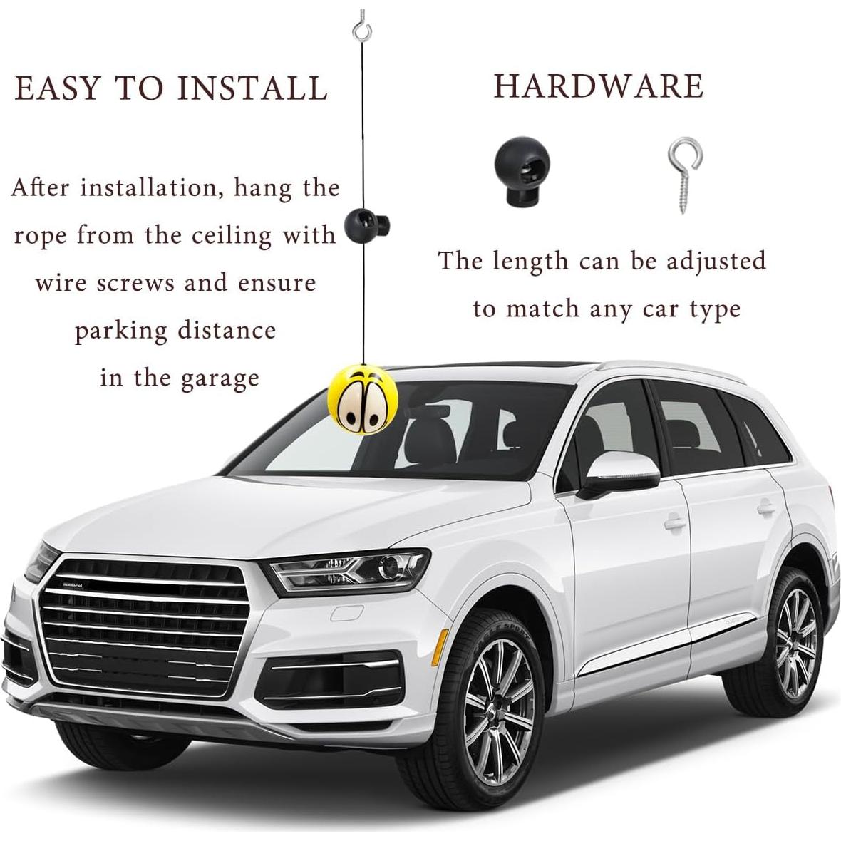 Ayudas de Estacionamiento Gasedin para Doble Garaje Ojos Grandes