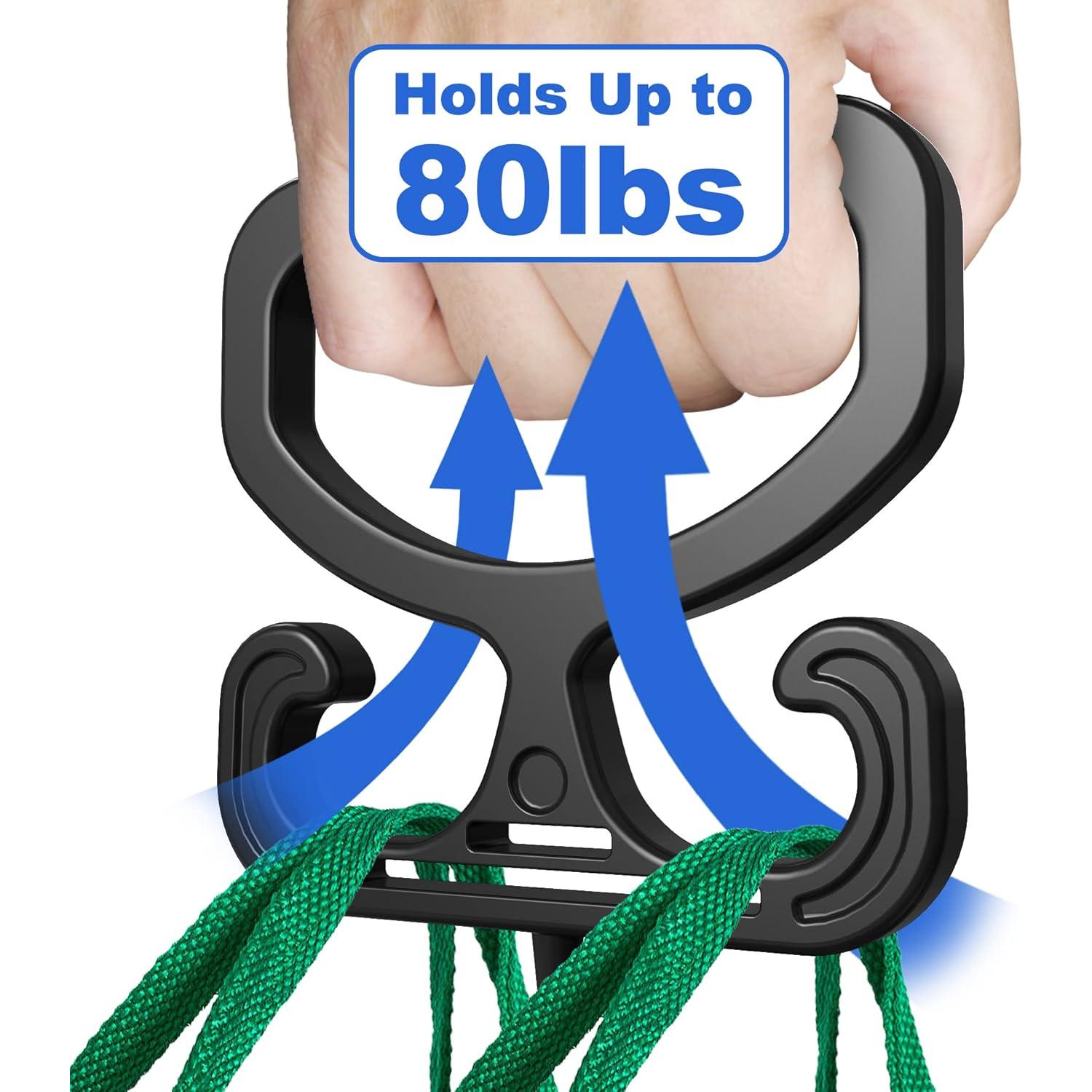 Soporte para bolsas de supermercado Leoenir - 2 mangos, 36.29 kg