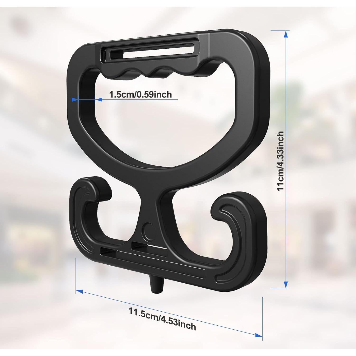 Soporte para bolsas de supermercado Leoenir - 2 mangos, 36.29 kg