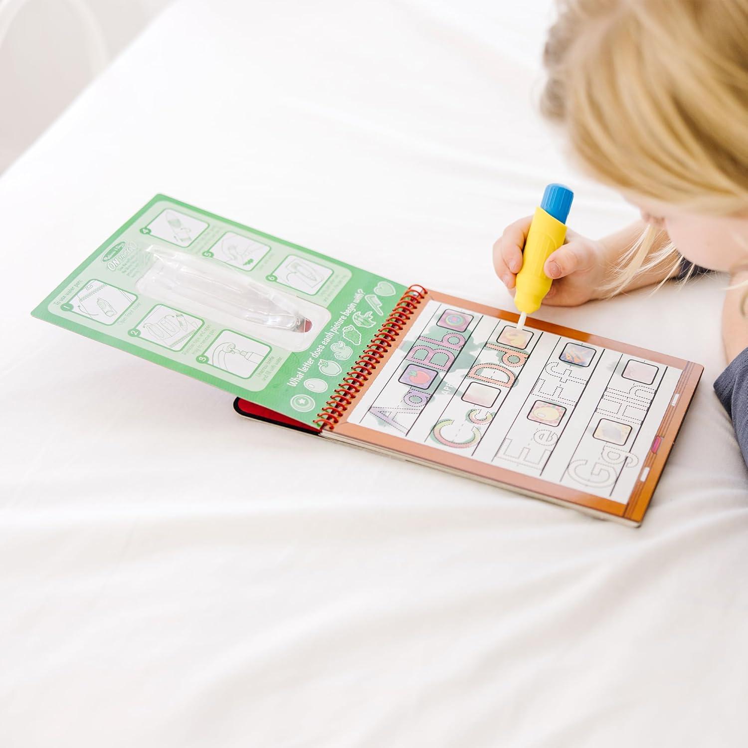 Melissa & Doug Water Wow! Bloc de Actividades Reutilizable Alfabeto