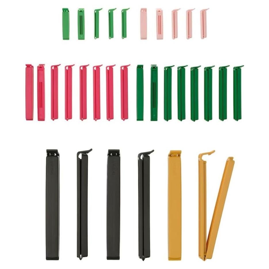 Clips de Sellado Bevara - Set de 32 Piezas Multicolor