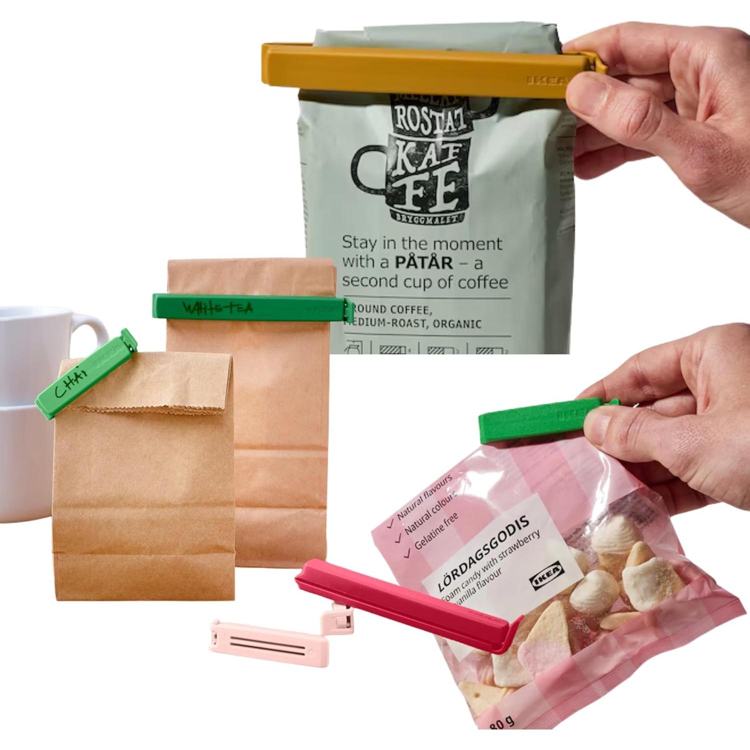 Clips de Sellado Bevara - Set de 32 Piezas Multicolor