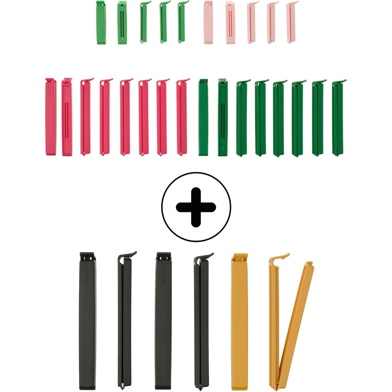 Clips de Sellado Bevara - Set de 32 Piezas Multicolor