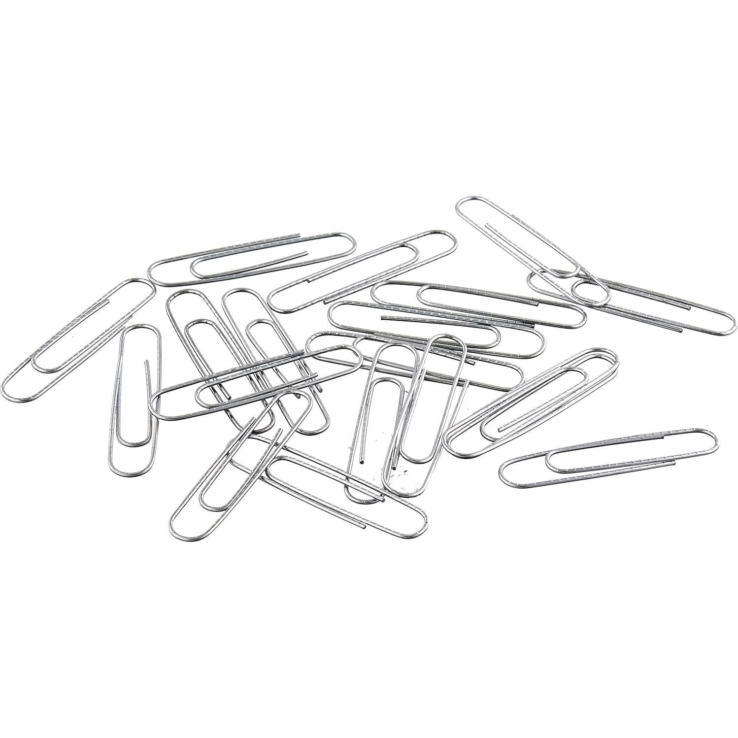 Clips de Papel Jumbo Antideslizantes Amazon Basics 1000 Unidades
