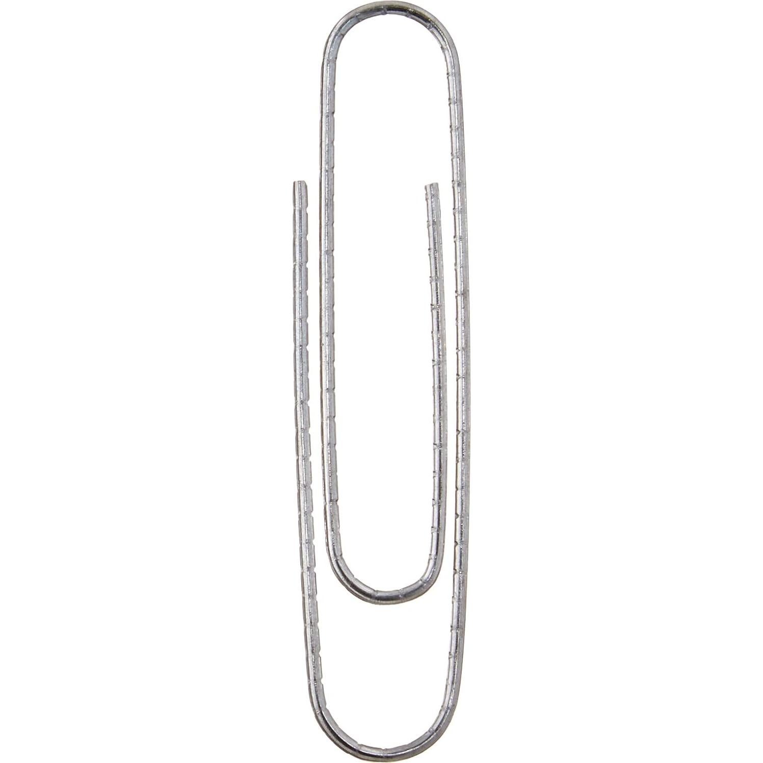 Clips de Papel Jumbo Antideslizantes Amazon Basics 1000 Unidades