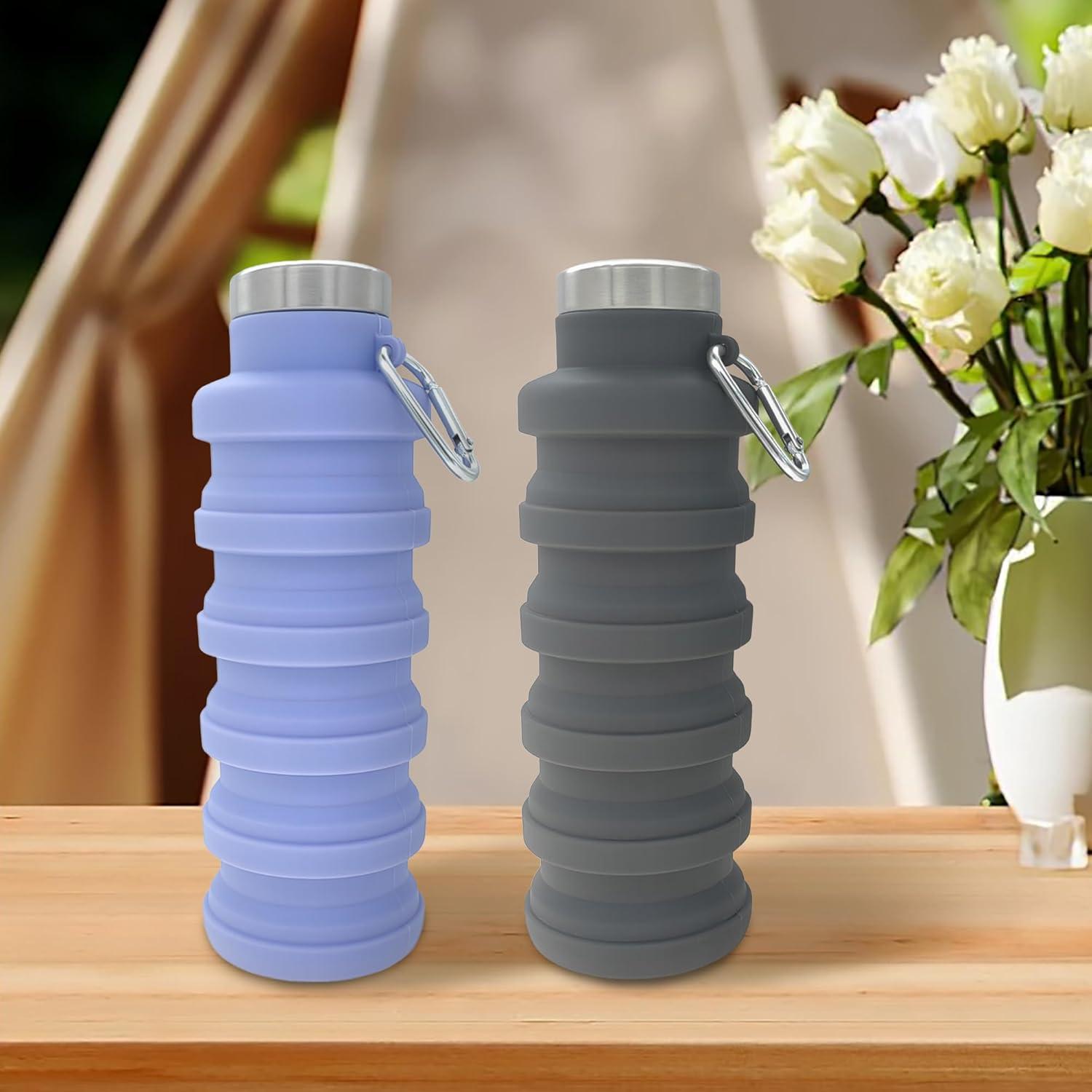 Botella de Agua Plegable YCT 500ml Silicona Reutilizable