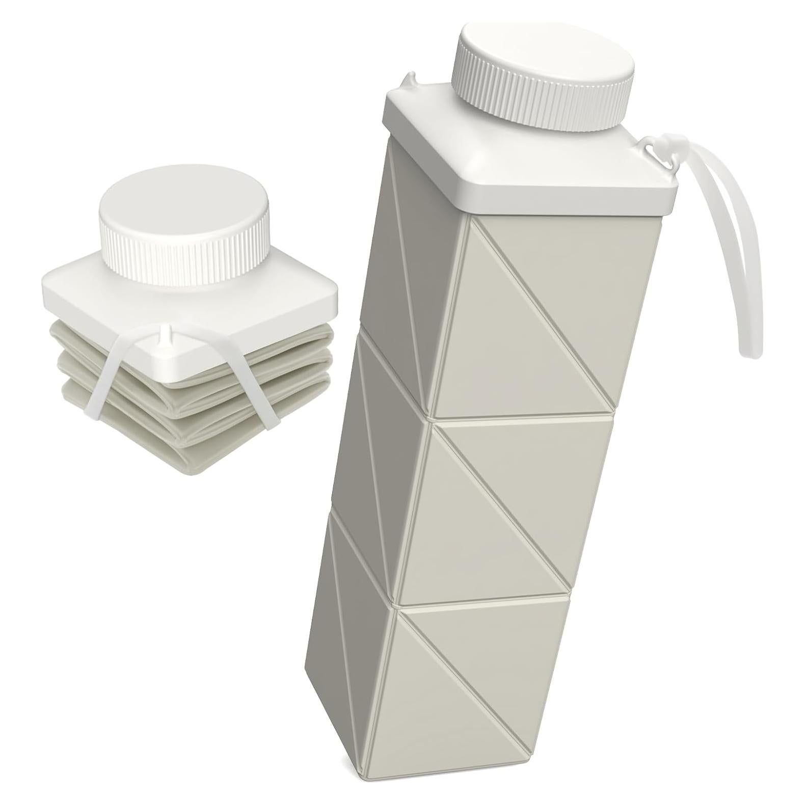 Botella de Agua Plegable 720ml BEAUTAIL Ligera y Reutilizable