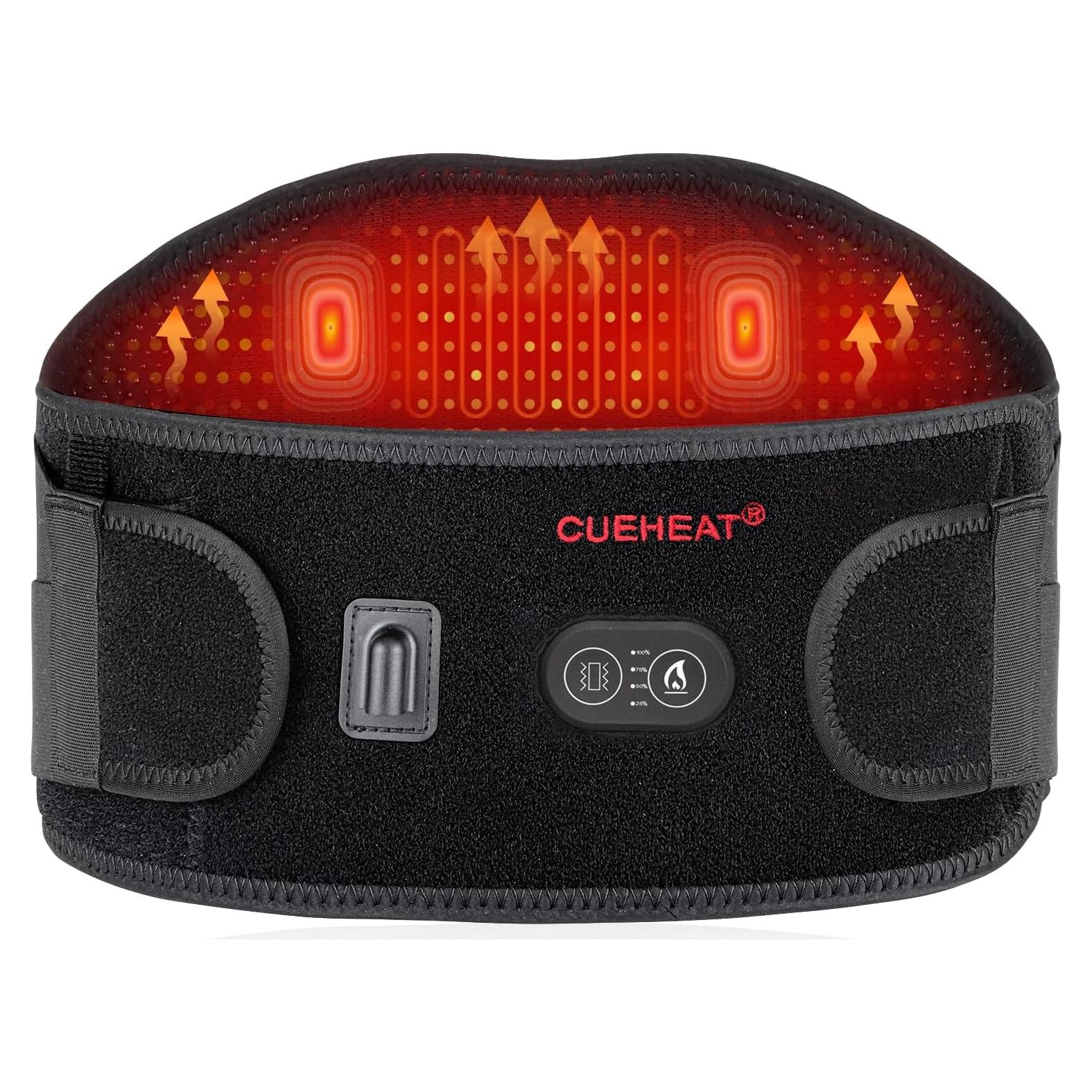 Cinturón Calentado CUEHEAT 114 cm Masaje Inalámbrico