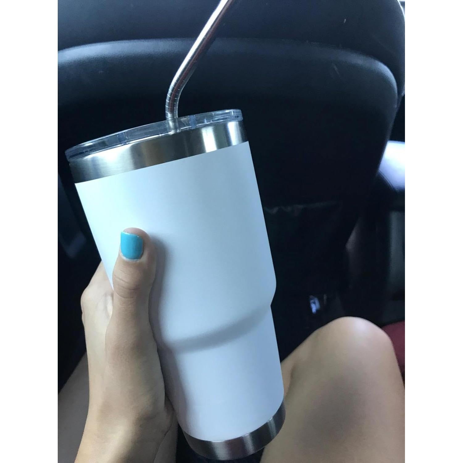 Juego de 4 Pajitas de Metal Reutilizables CAMDEA con Estuche