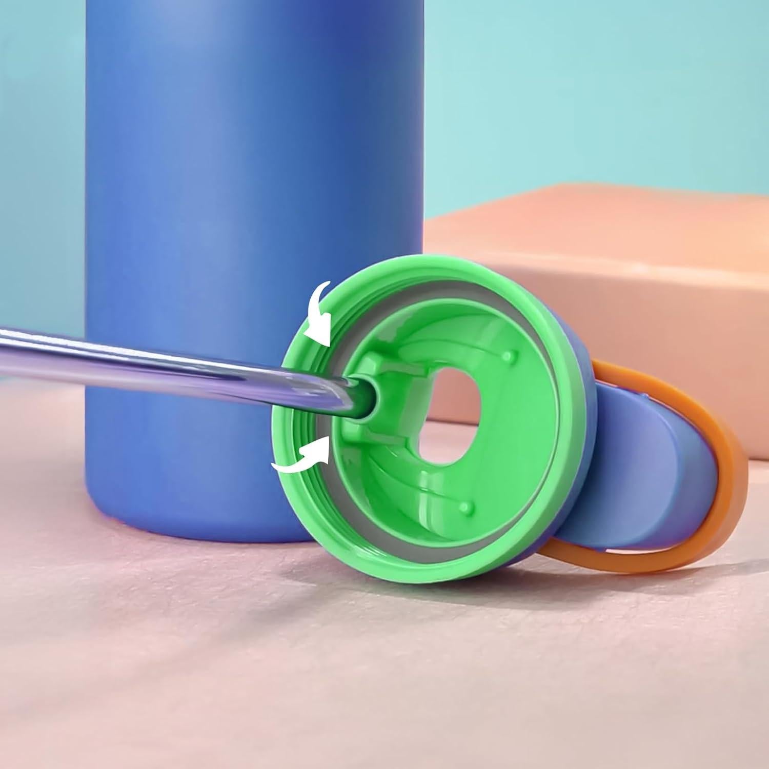 Popotes de Acero Inoxidable Gdsinstna 21 cm Reutilizables 4 PCS